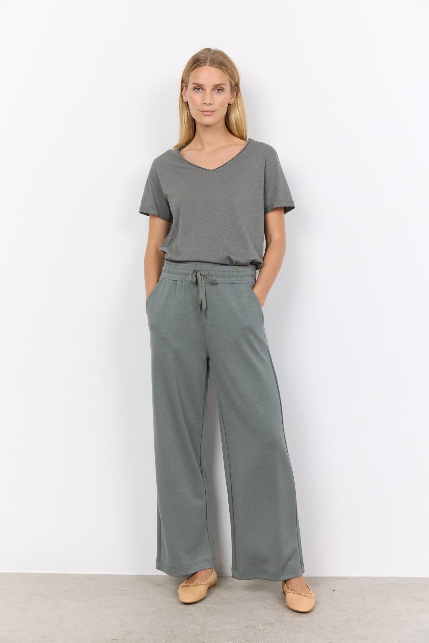 Soya ConceptSoya Concept Banu 33 Lounge PantClothingChocolate - Blue Water Clothing