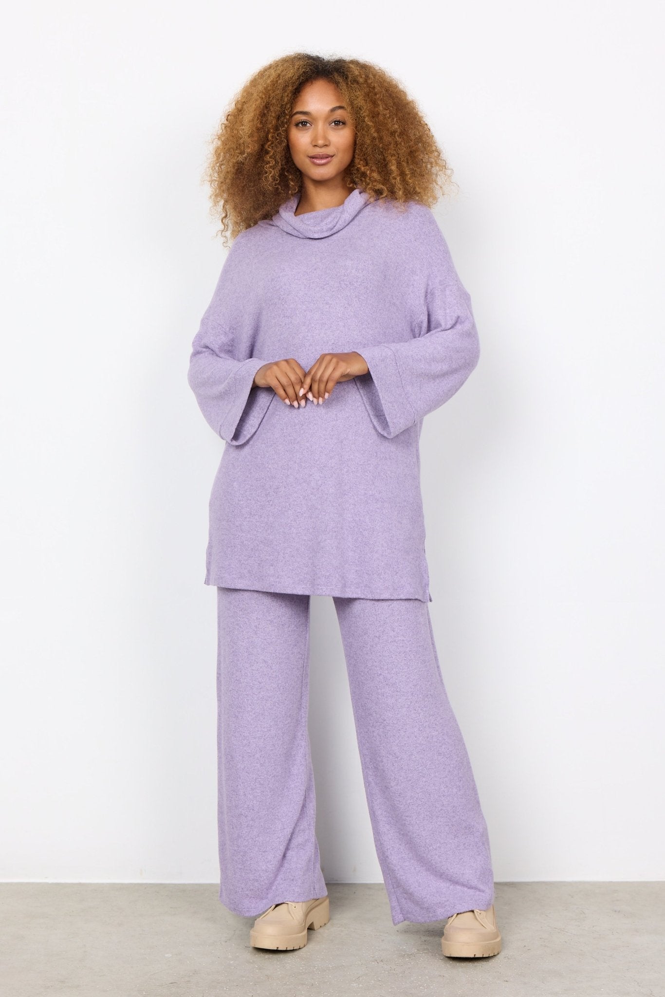 Soya ConceptSoya Concept Biara 112 Slouch Neck TopShirts & TopsLilac - Blue Water Clothing