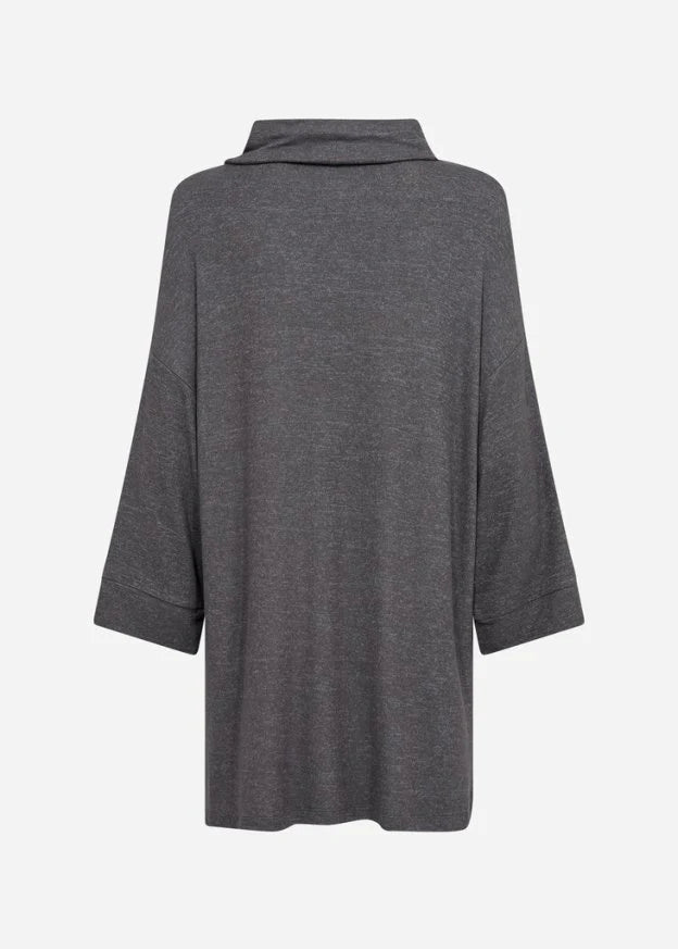 Soya ConceptSoya Concept Biara 112 Slouch Neck TopShirts & TopsDark Grey - Blue Water Clothing