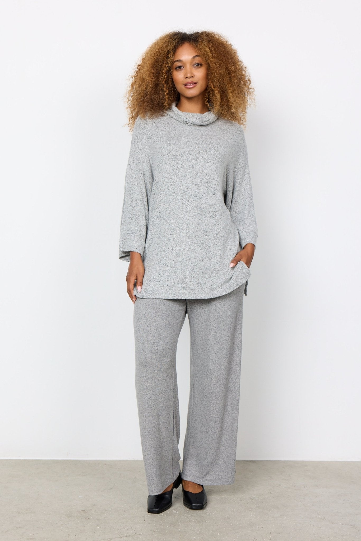 Soya ConceptSoya Concept Biara 112 Slouch Neck TopShirts & TopsLight grey - Blue Water Clothing