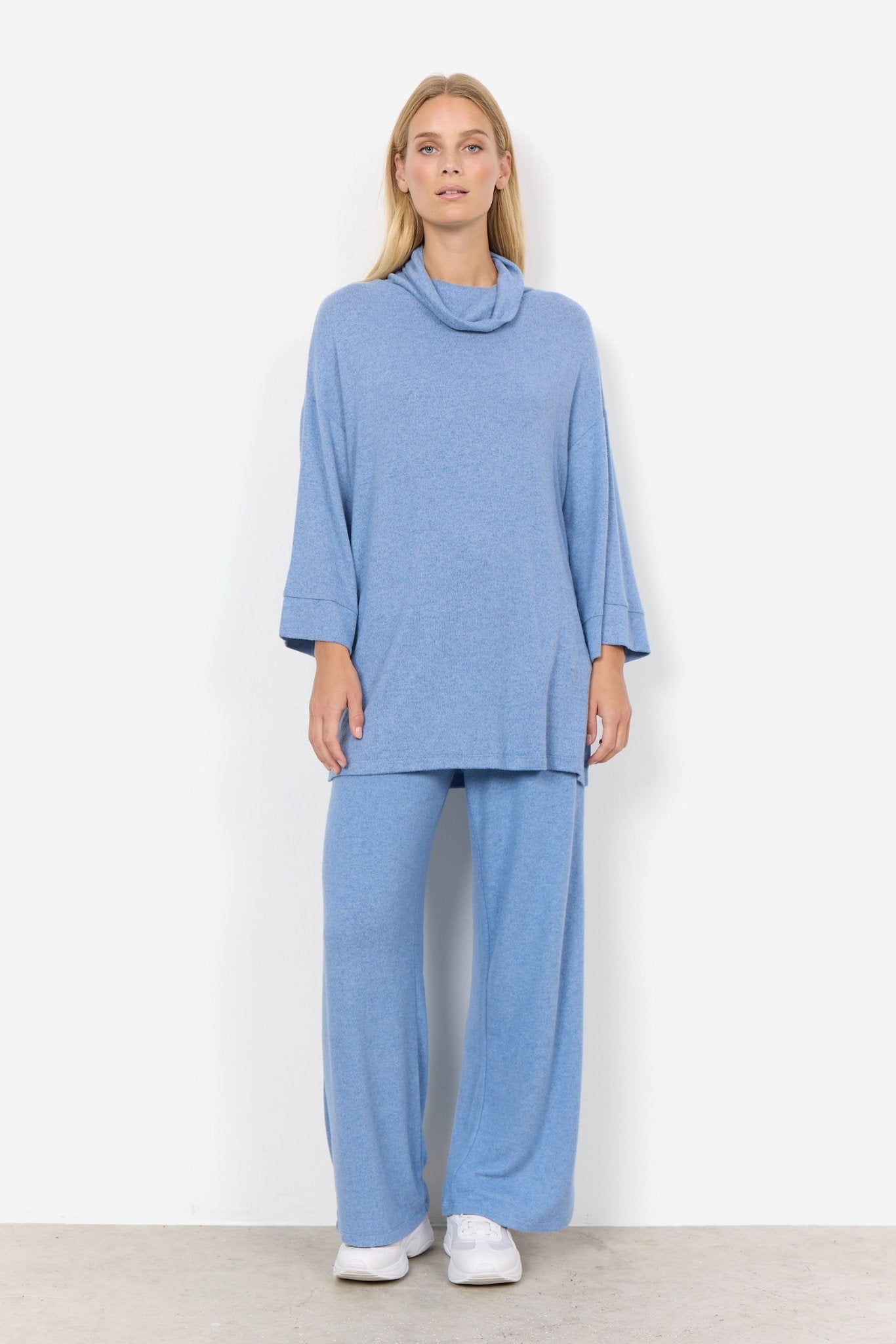 Soya ConceptSoya Concept Biara 112 Slouch Neck TopShirts & TopsLight Blue - Blue Water Clothing