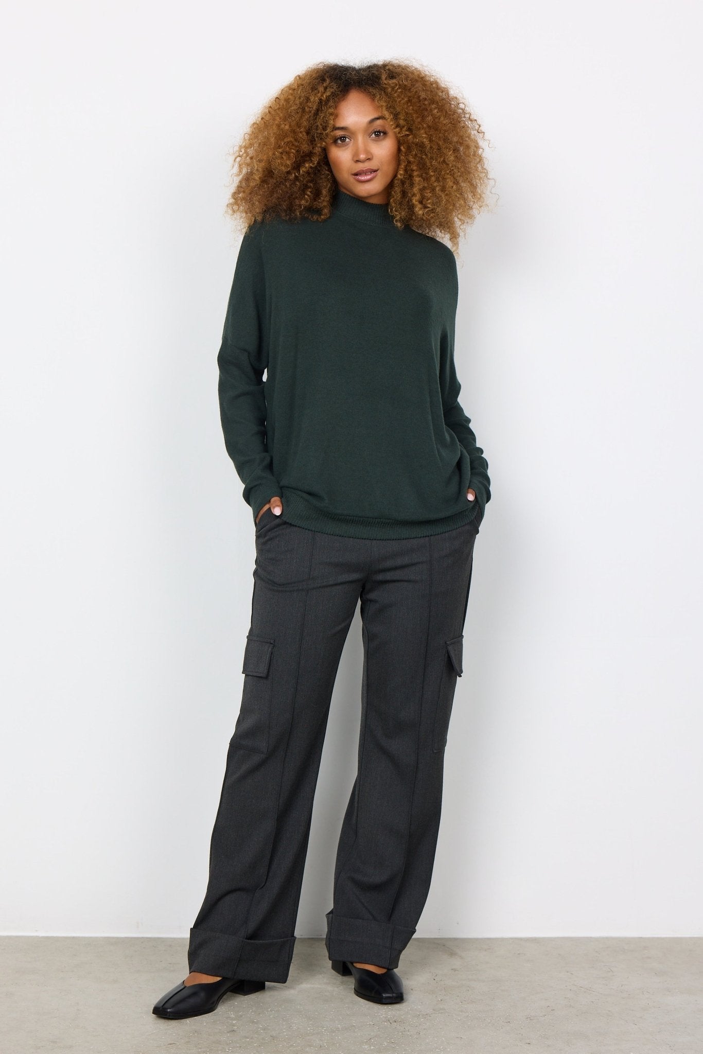 Soya ConceptSoya Concept Biara 29 High Neck TopTopsDark Pine - Blue Water Clothing
