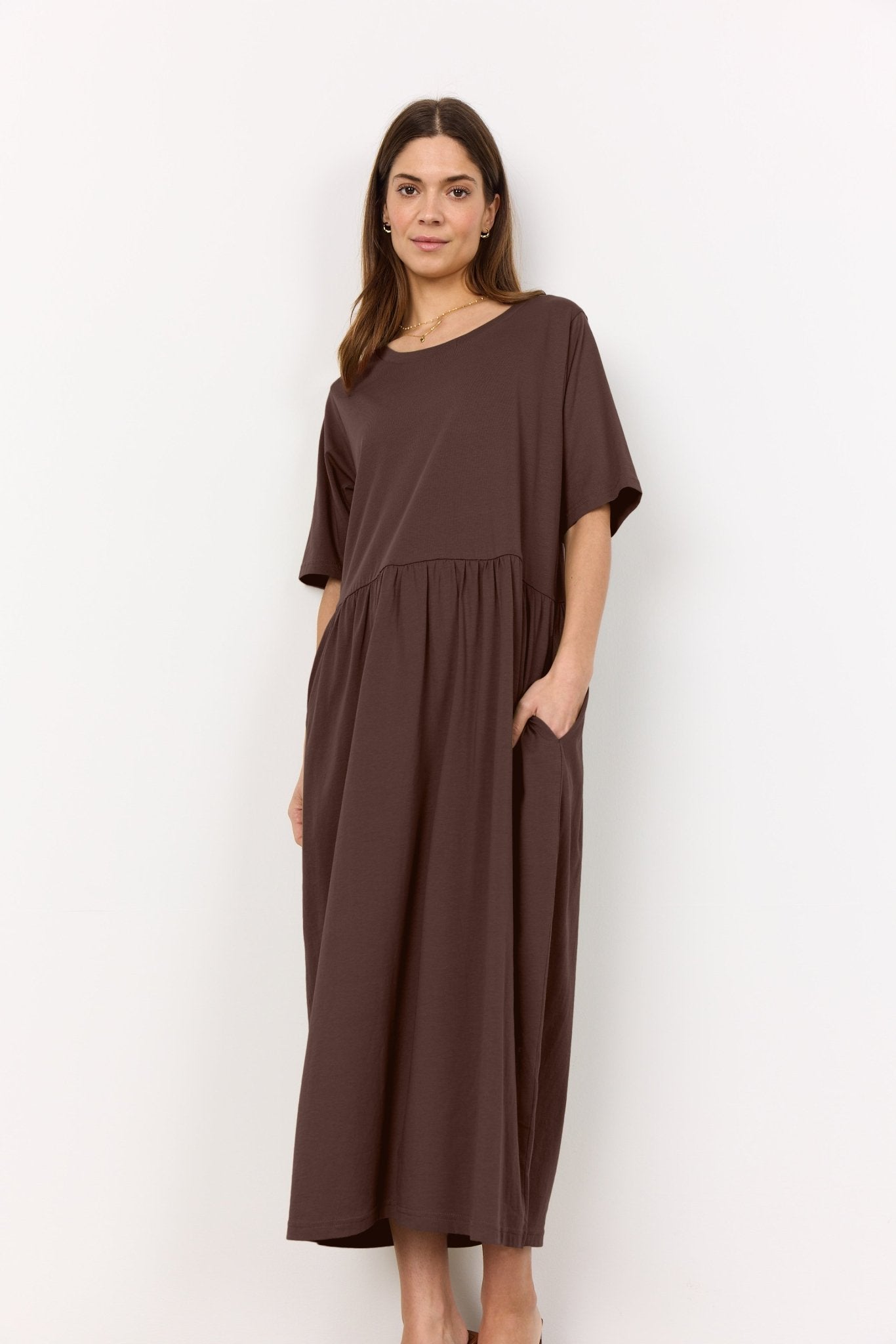 Soya ConceptSoya Concept Derby 50 DressClothingChocolate - Blue Water Clothing
