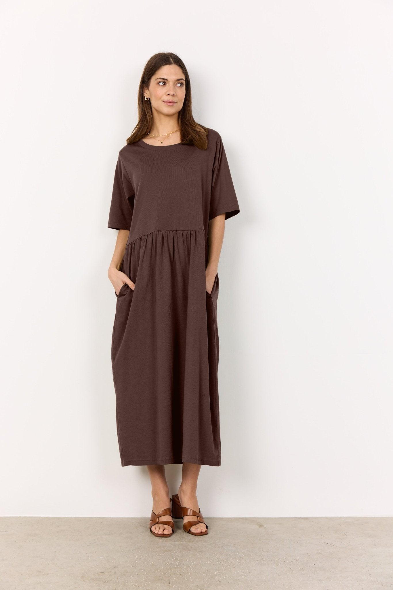 Soya ConceptSoya Concept Derby 50 DressClothingChocolate - Blue Water Clothing