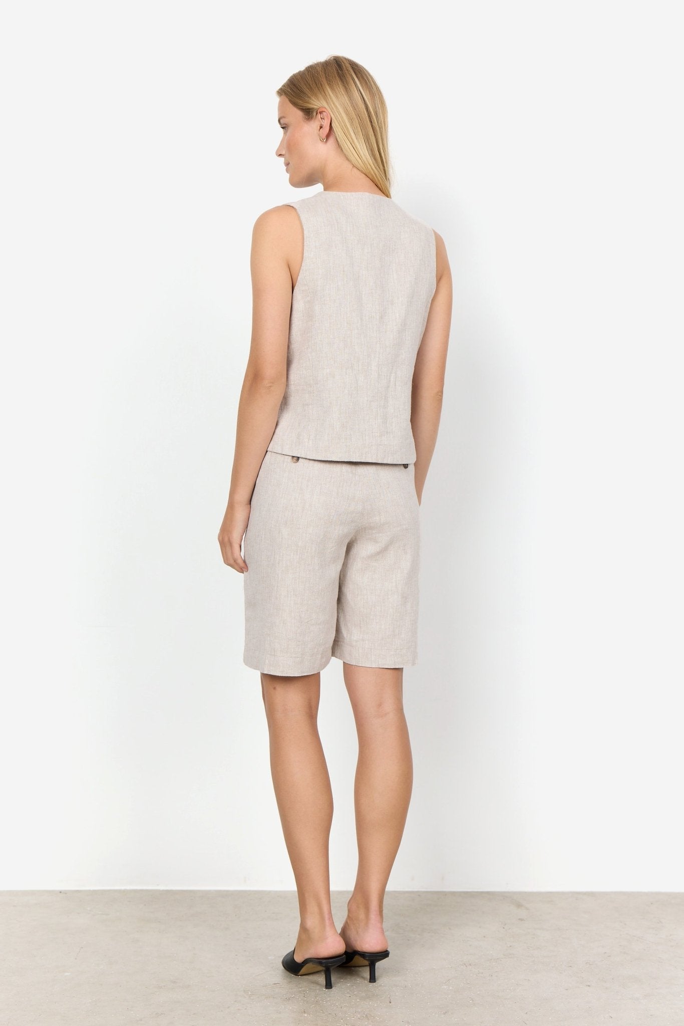 Soya ConceptSoya Concept Eris 3 WaistcoatTopsStone - Blue Water Clothing