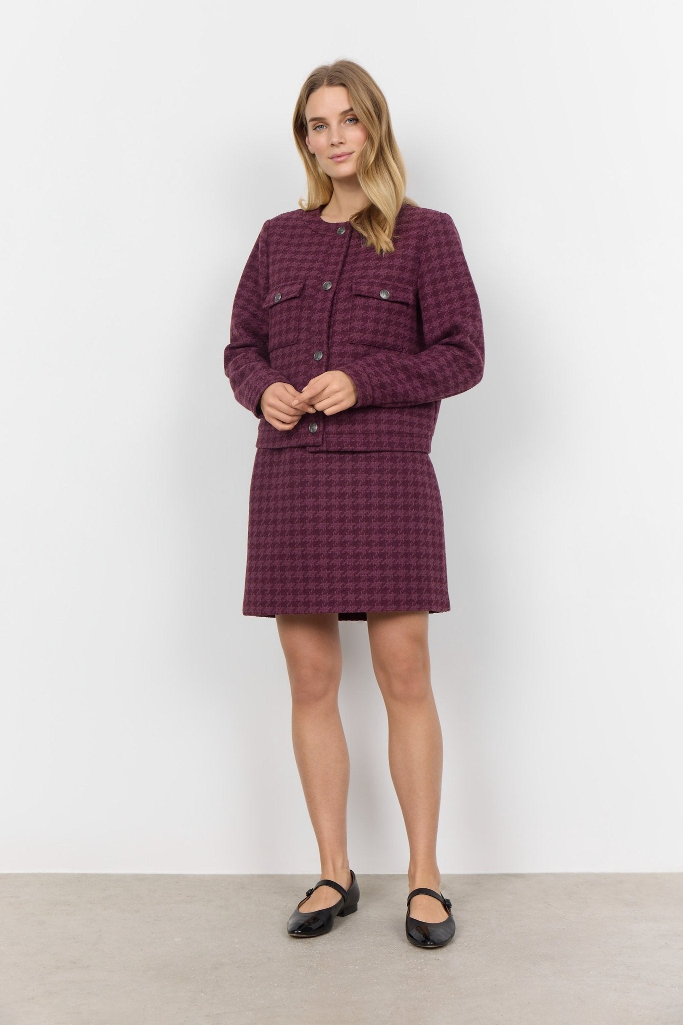 Soya ConceptSoya Concept Irka 2 JacketClothingPlum - Blue Water Clothing