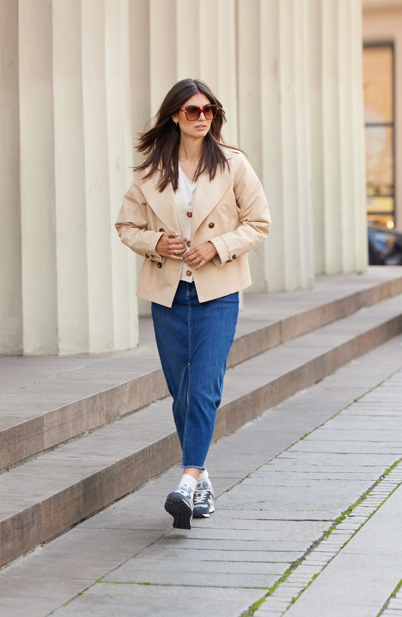 Soya ConceptSoya Concept Kimberly 26 Denim SkirtSkirt2494 Dark - Blue Water Clothing