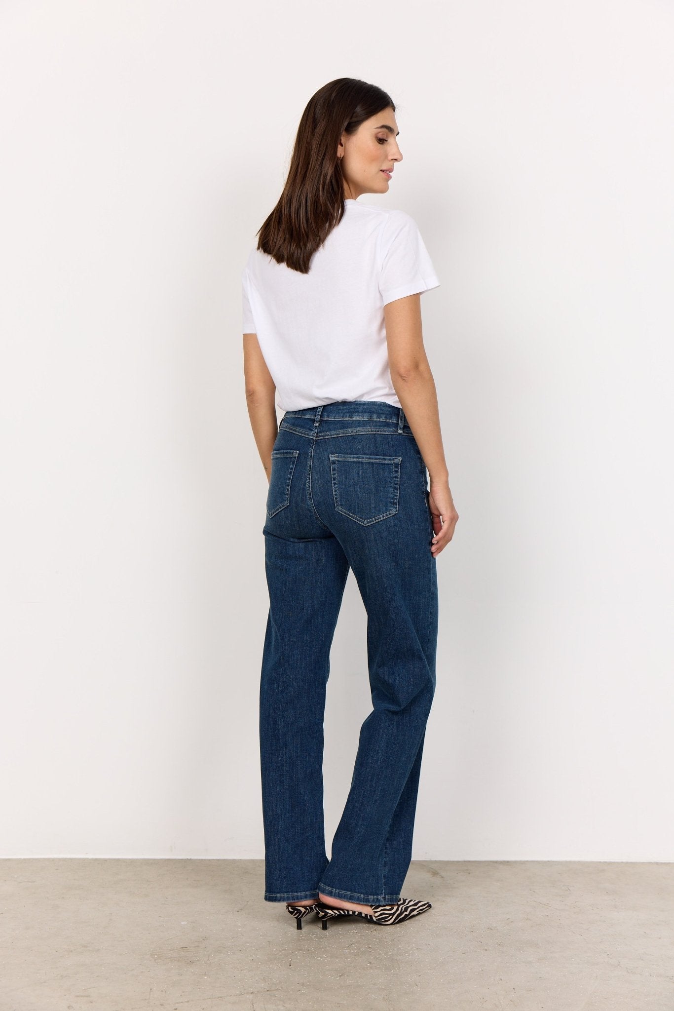 Soya ConceptSoya Concept Kimberly 34 JeansClothingDark Denim - Blue Water Clothing