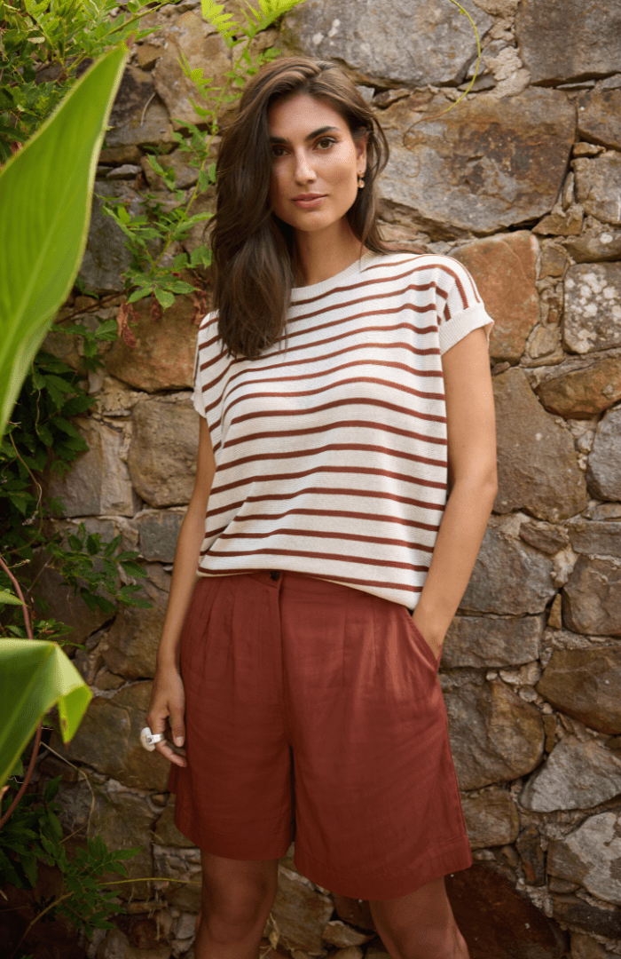 Soya Concept Luanna 5 Jumper - Blue Water Clothing