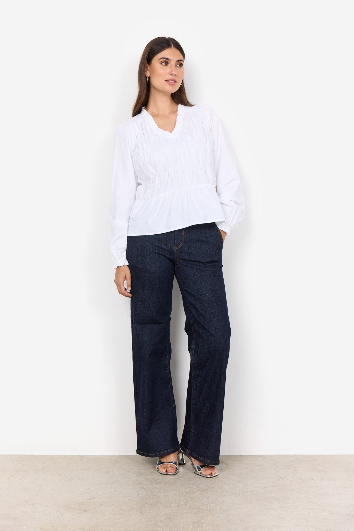 Soya ConceptSoya Concept Netti 92 BlouseClothingWhite - Blue Water Clothing