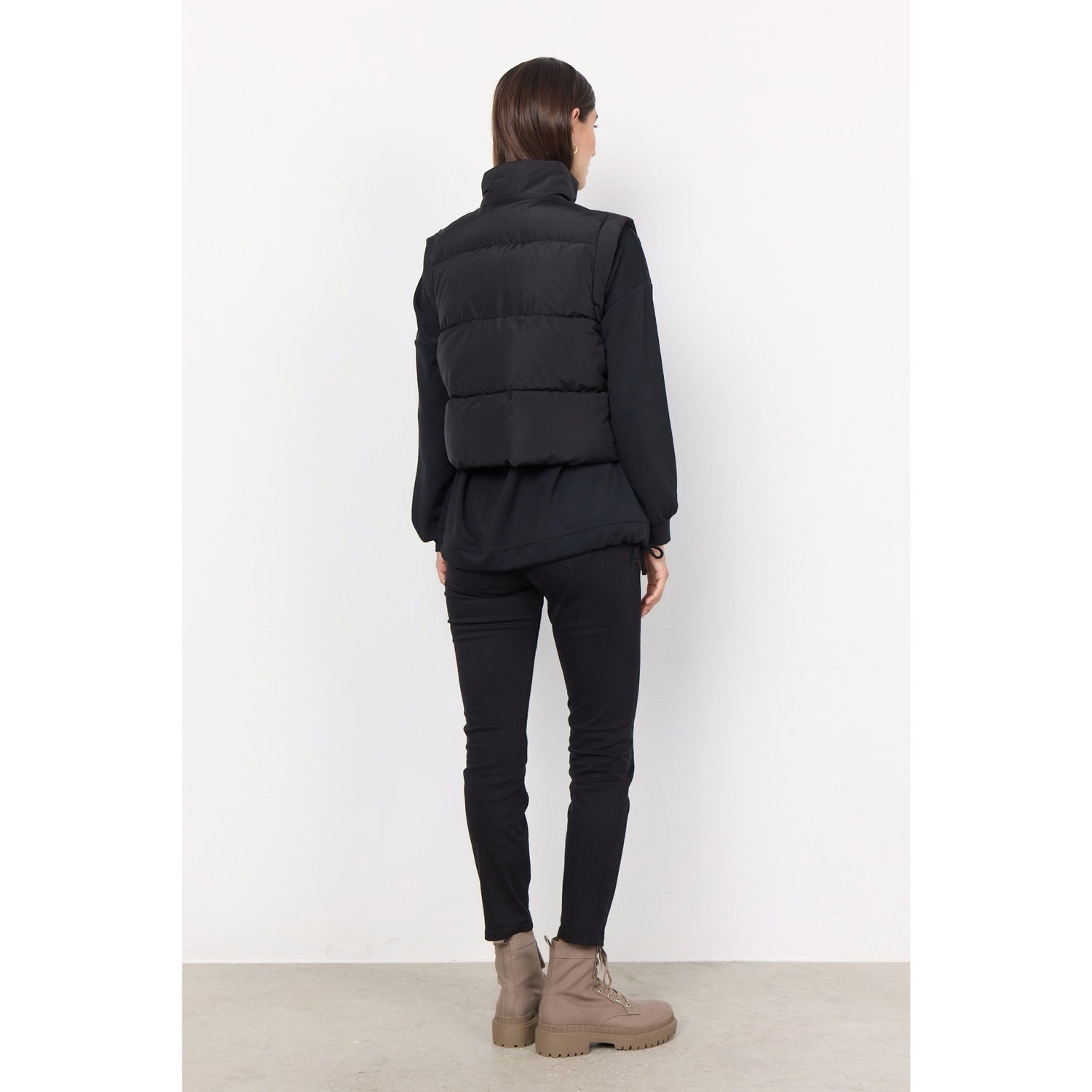 Soya ConceptSoya Concept Nina 22 Padded GiletGiletBlack - Blue Water Clothing