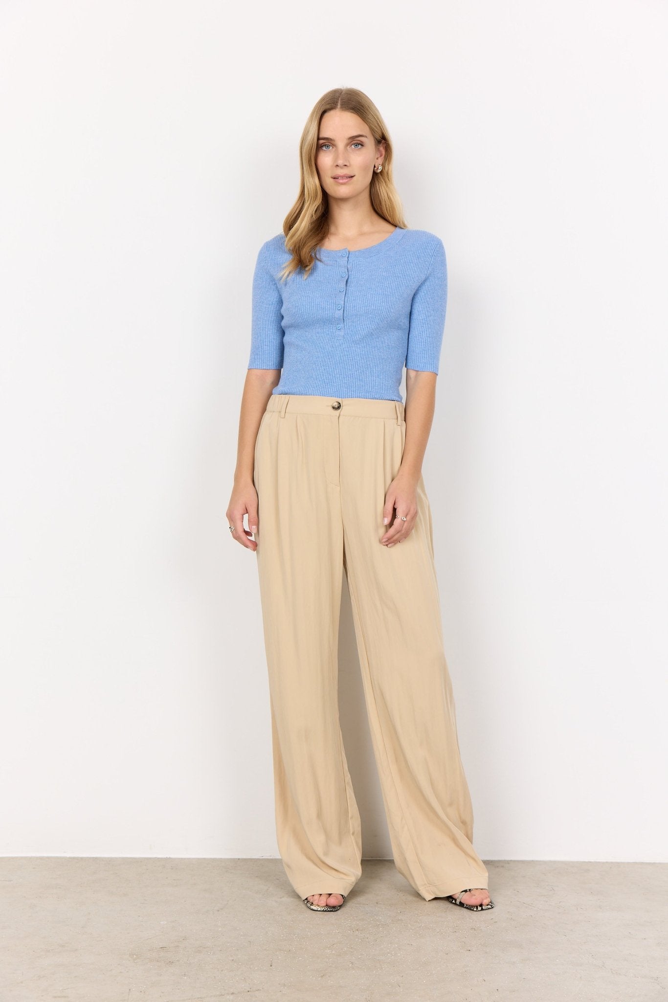 Soya ConceptSoya Concept Paige 2 C TrouserClothingSand - Blue Water Clothing