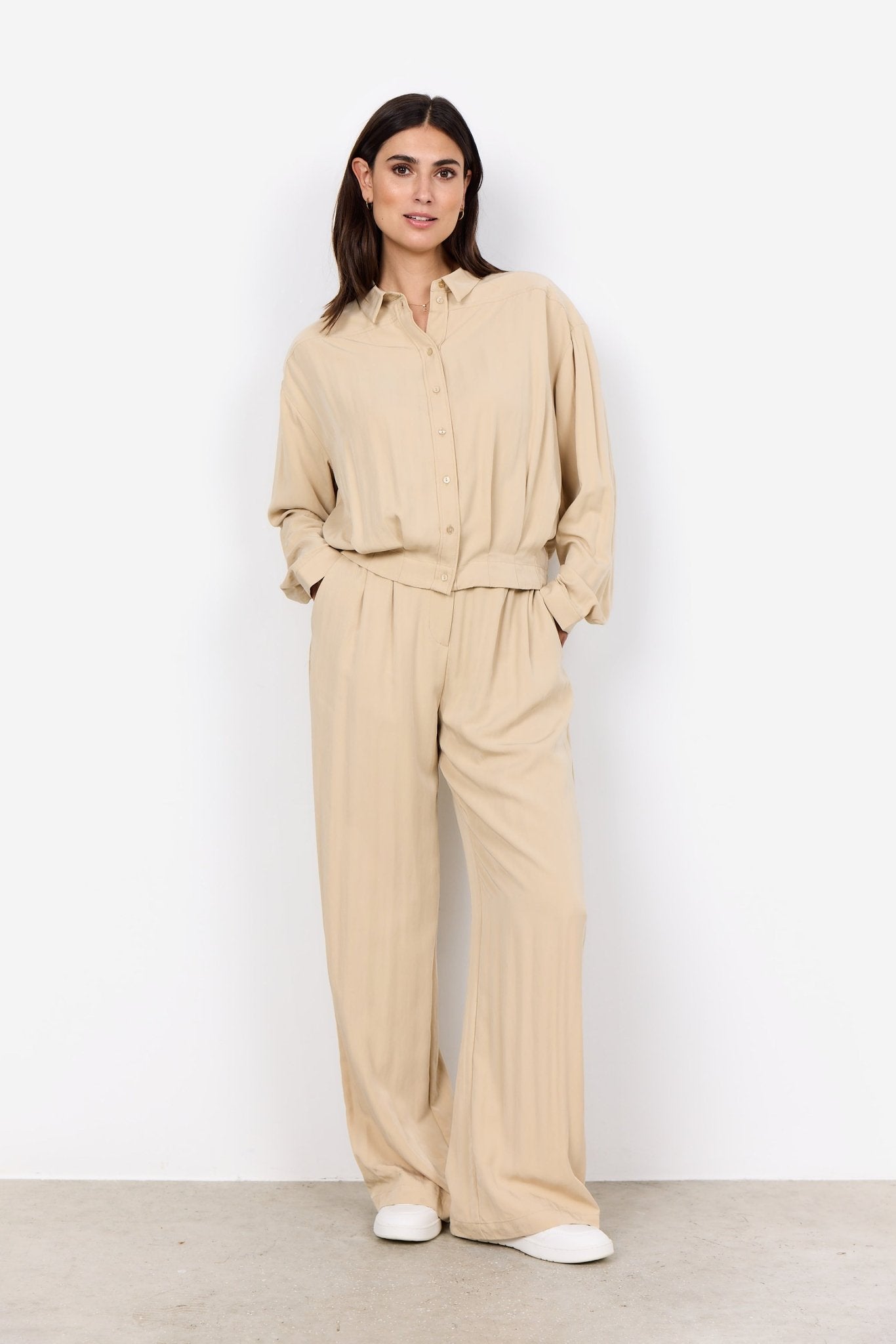 Soya ConceptSoya Concept Paige 2 C TrouserClothingSand - Blue Water Clothing