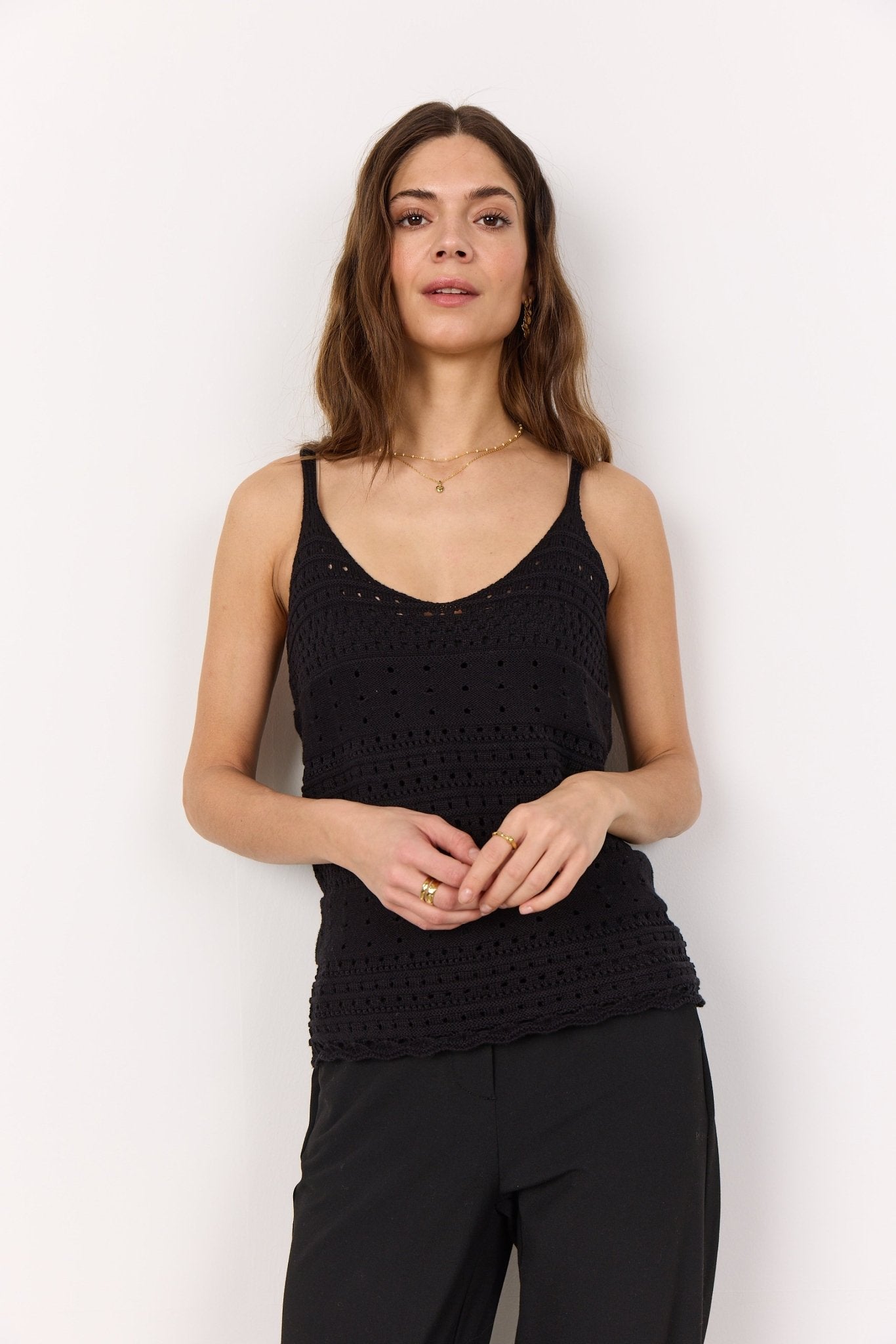 Soya ConceptSoya Concept Perry 4 Tank TopClothingBlack - Blue Water Clothing