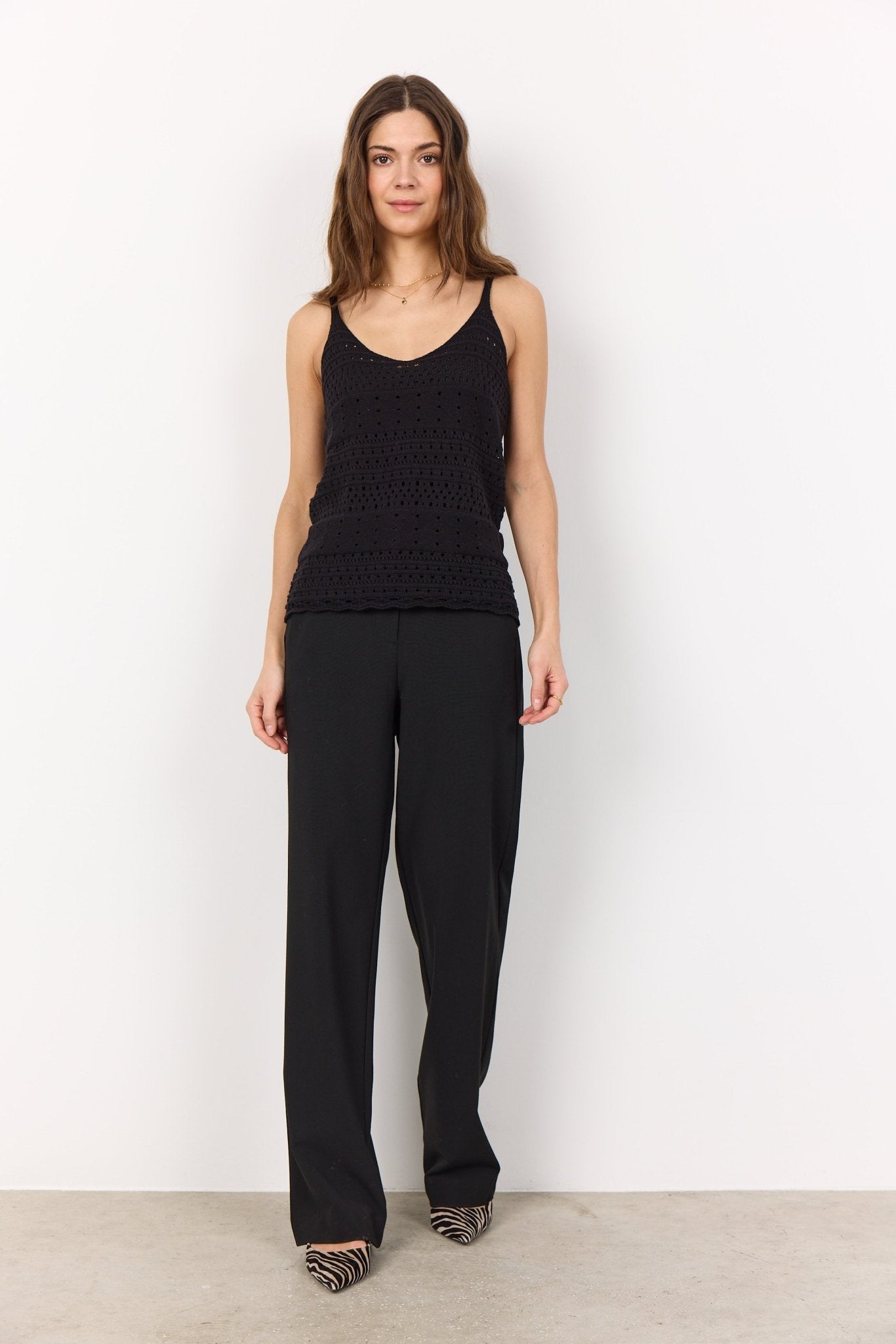 Soya ConceptSoya Concept Perry 4 Tank TopClothingBlack - Blue Water Clothing