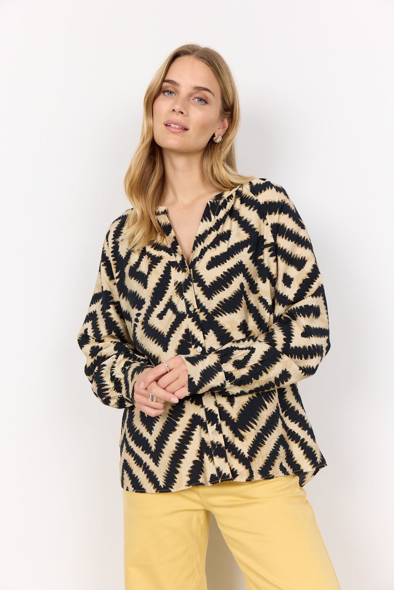 Soya ConceptSoya Concept Pixi 2 ShirtClothingSand - Blue Water Clothing