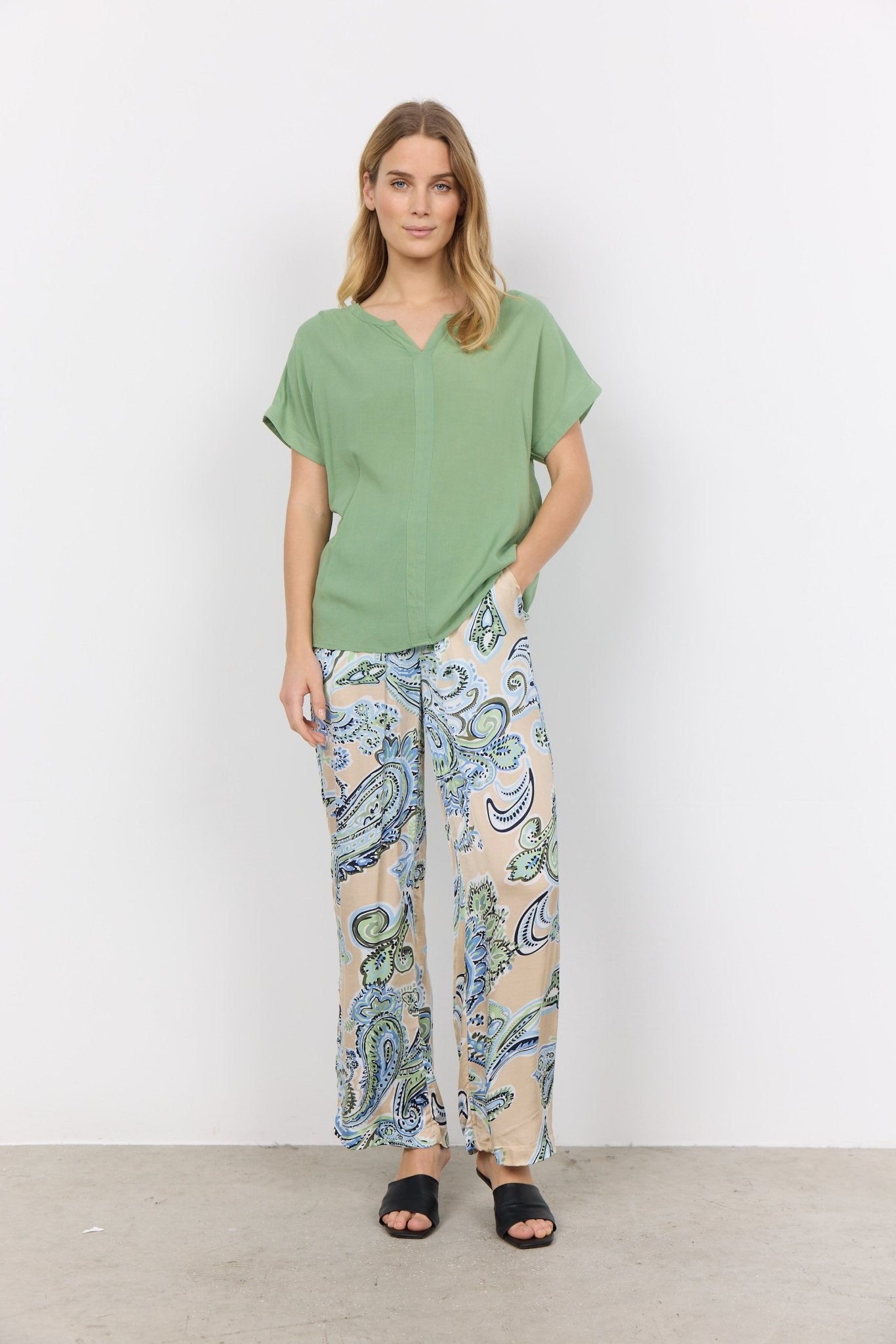 Soya Concept Radia 9 Top - Blue Water Clothing