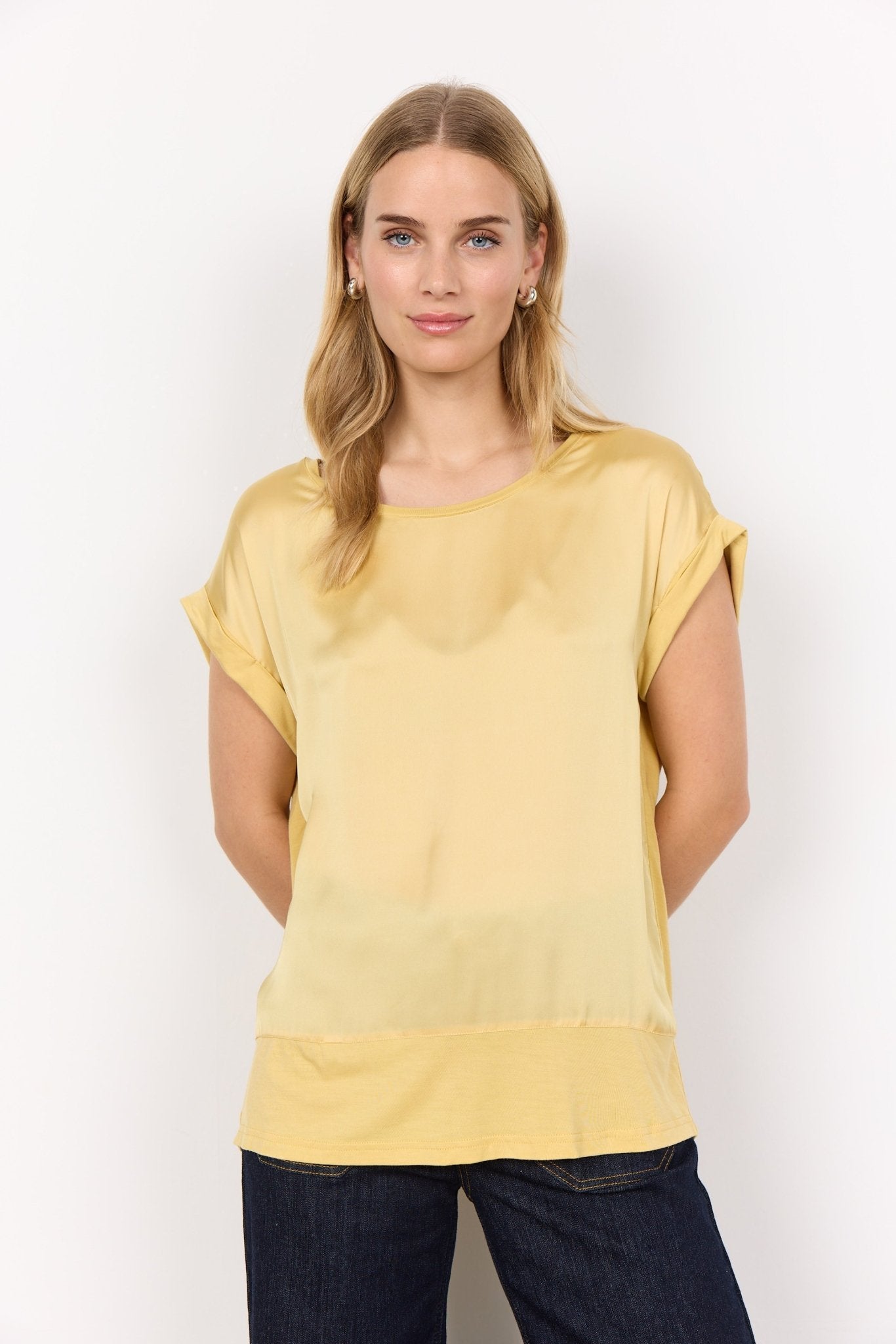 Soya ConceptSoya Concept Thilde 6 T-ShirtTopsSunkissed - Blue Water Clothing