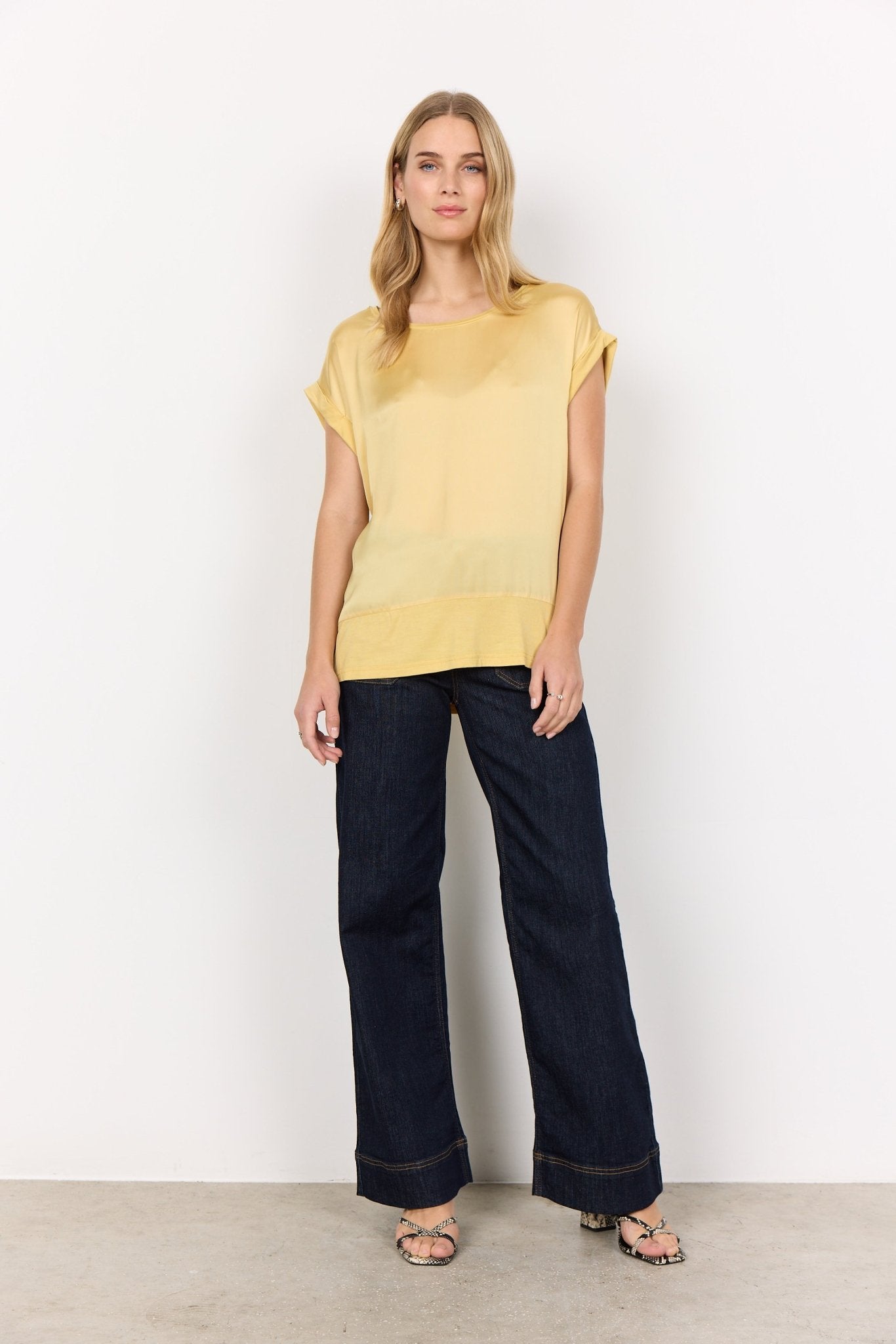 Soya ConceptSoya Concept Thilde 6 T-ShirtTopsSunkissed - Blue Water Clothing