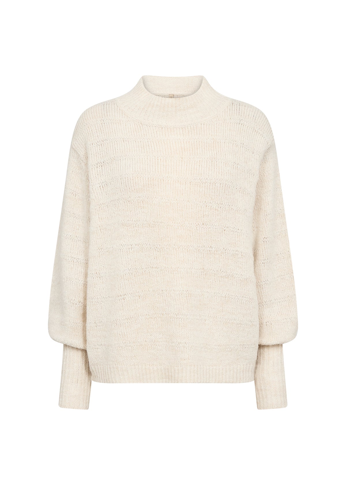 Soya ConceptSoya Concept Torino 11 High Neck JumperClothingCream - Blue Water Clothing