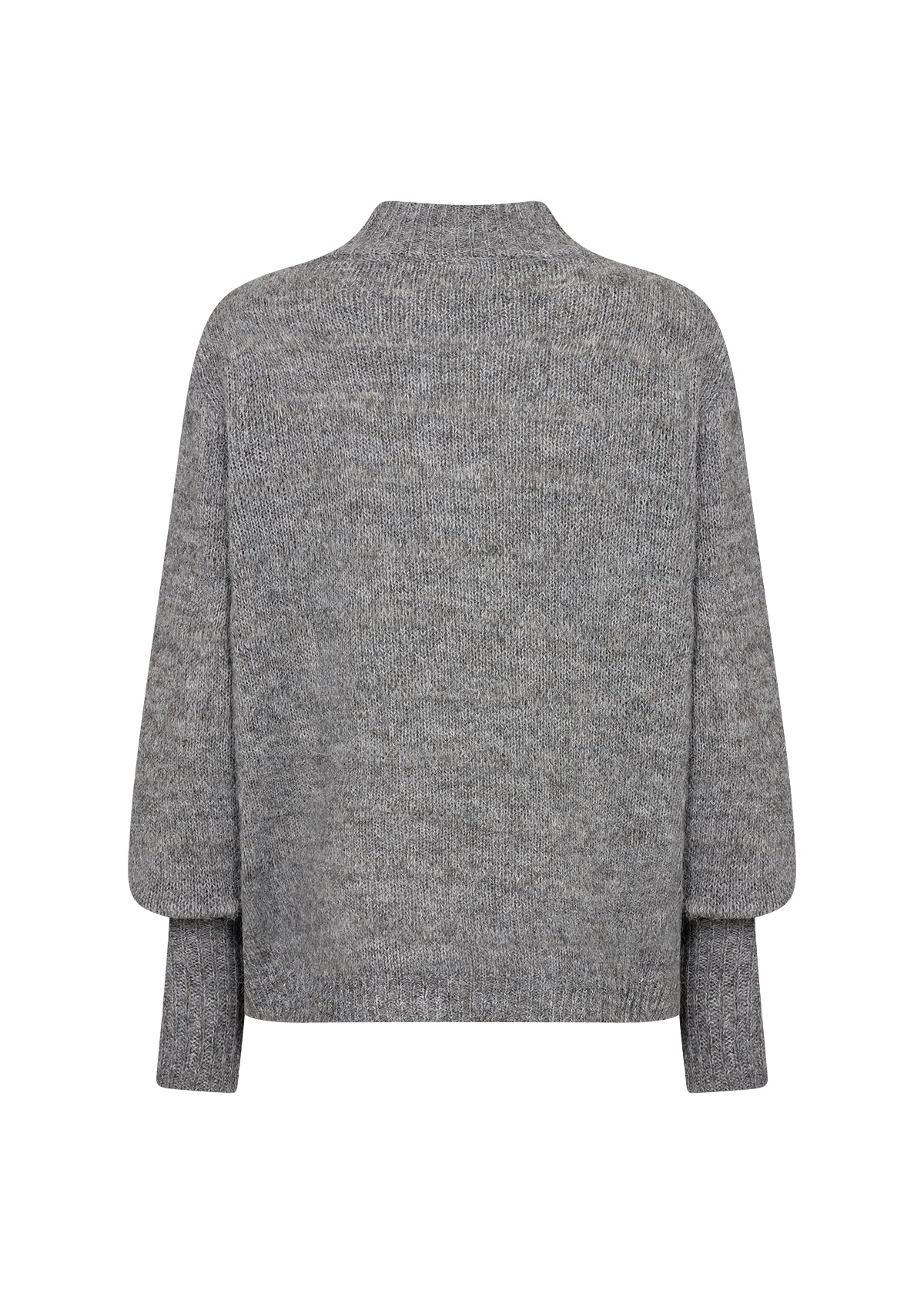 Soya ConceptSoya Concept Torino 11 High Neck JumperClothingMedium Grey - Blue Water Clothing