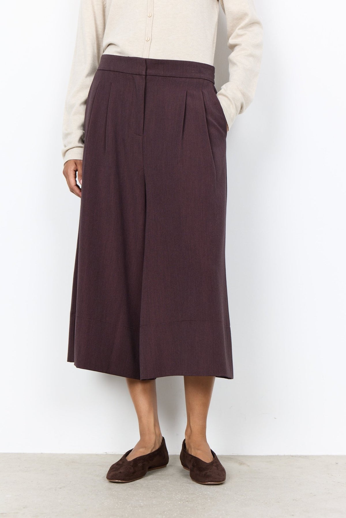 Soya ConceptSoya Concept Ann 3-C TrousersTrousersChocolate Plum - Blue Water Clothing