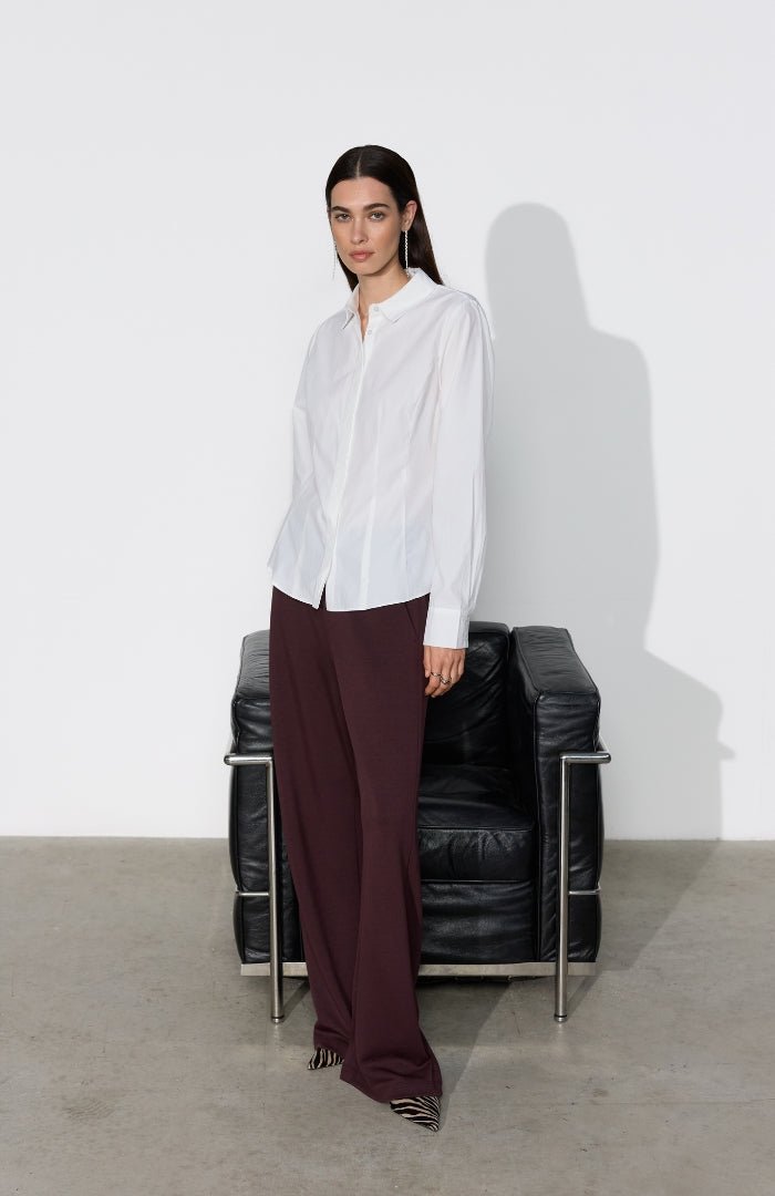 Soya Concept Banu 116 TrousersChocolate Plum - Blue Water Clothing