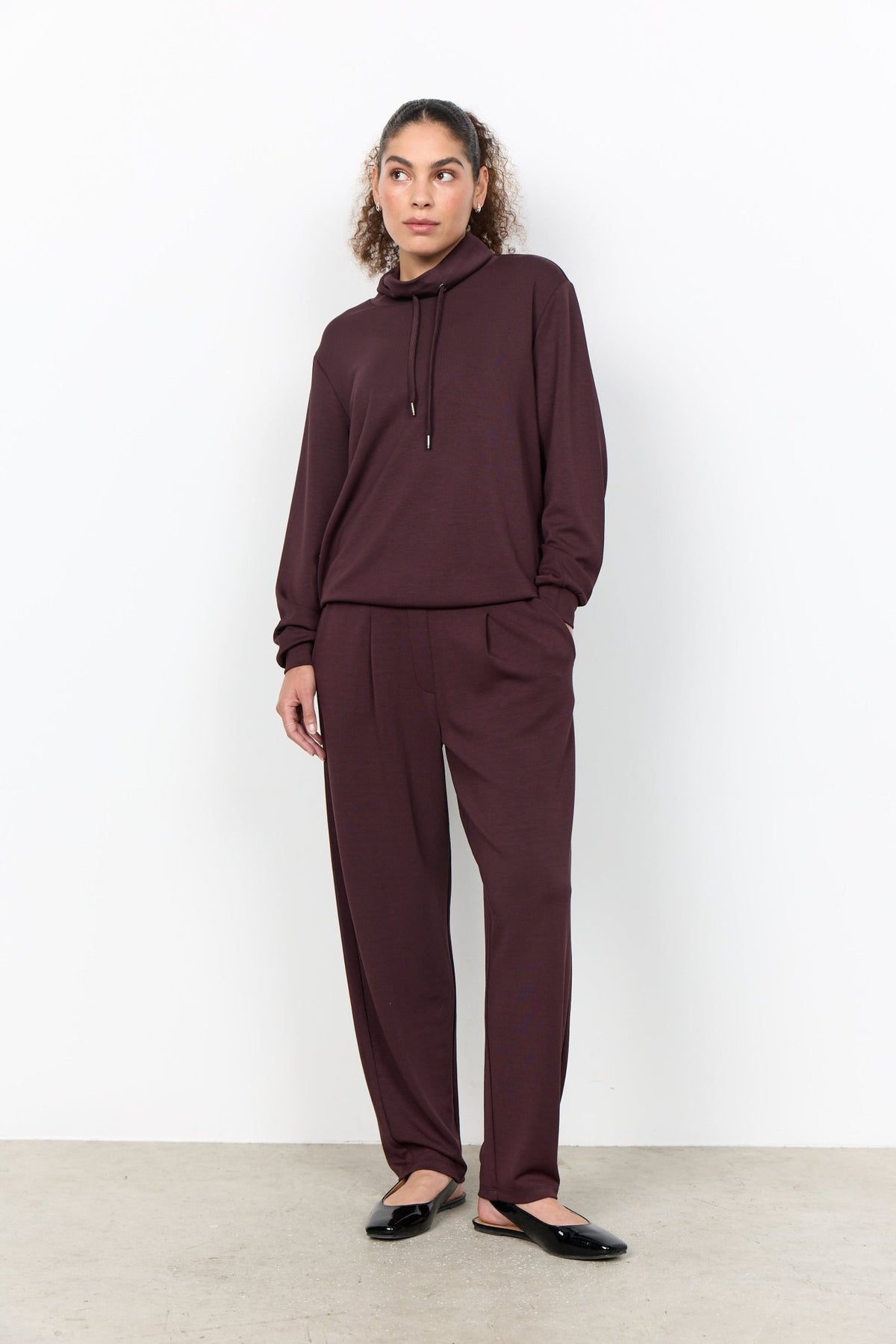 Soya Concept Banu 125 SweatshirtBlack - Blue Water Clothing