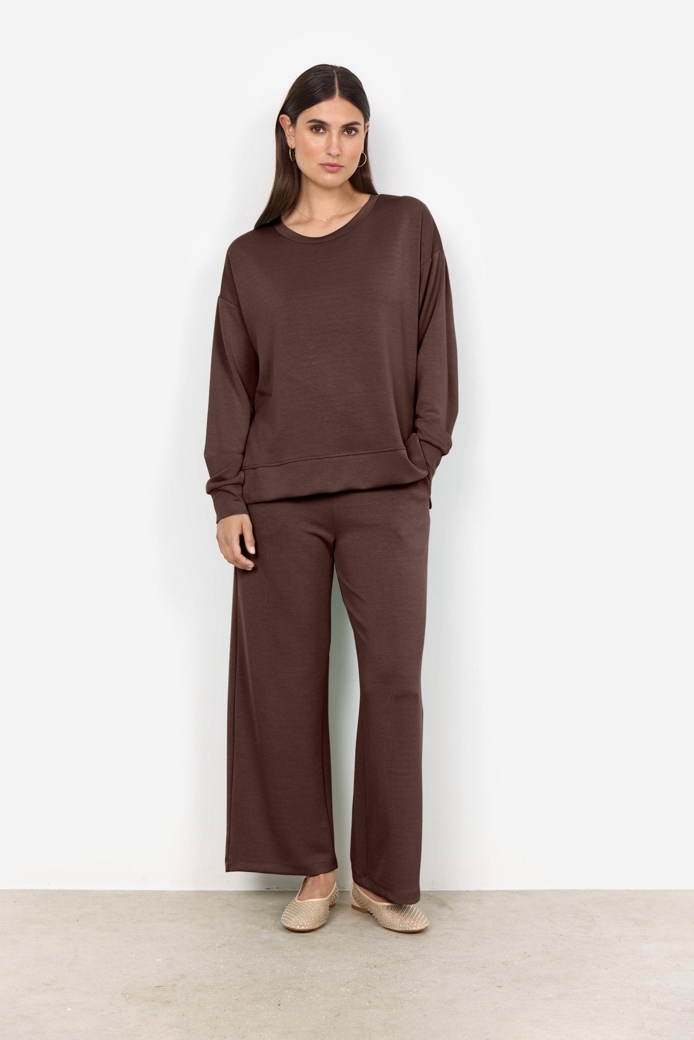 Soya ConceptSoya Concept Banu 164 SweatshirtTopsHot Fudge - Blue Water Clothing