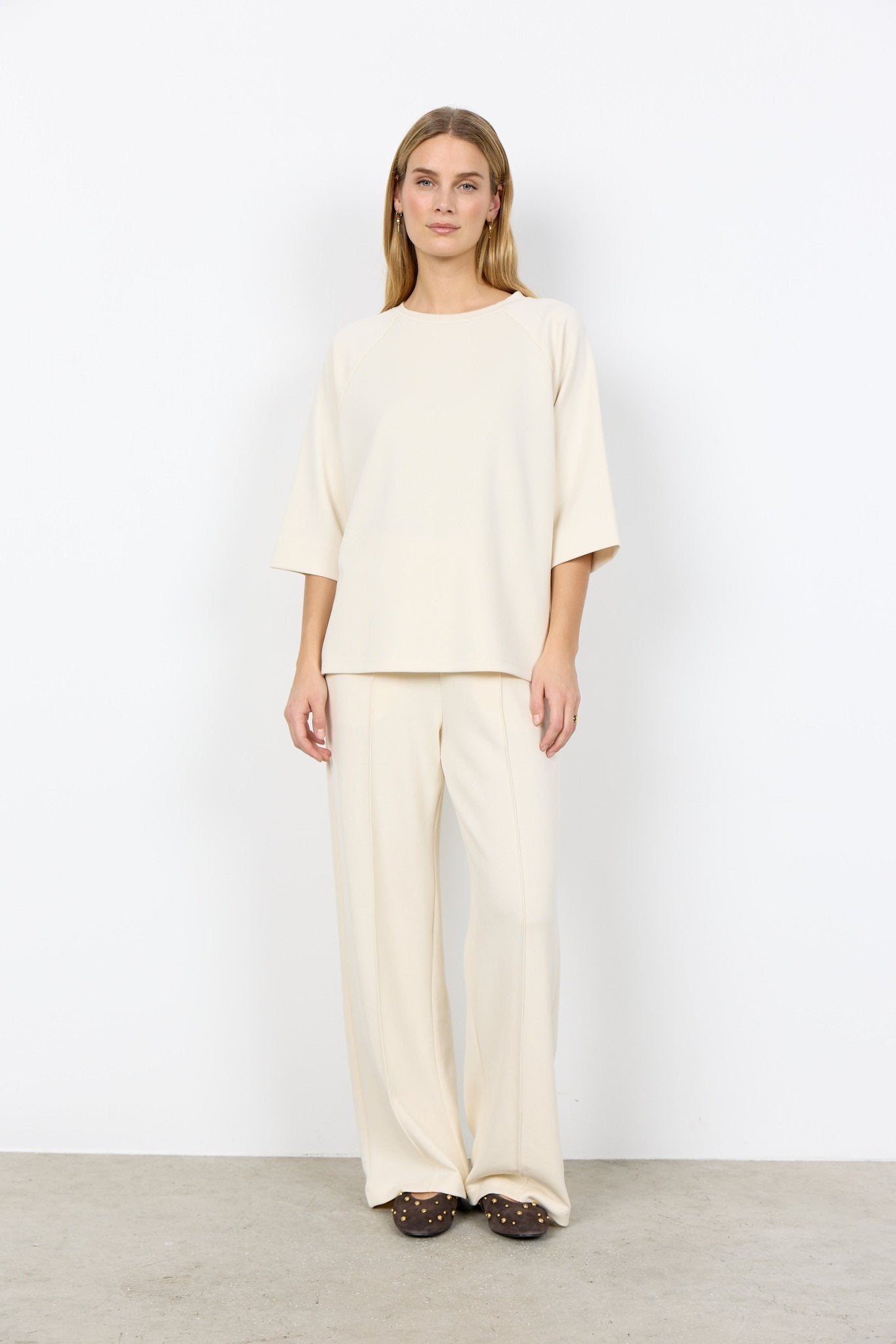 Soya ConceptSoya Concept Banu 288 T-ShirtTopsCream - Blue Water Clothing