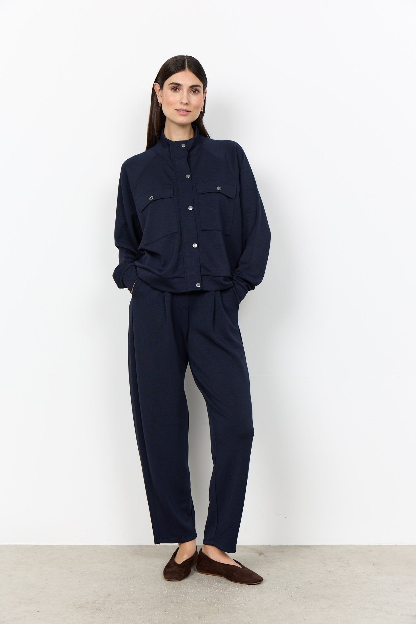 Soya ConceptSoya Concept Banu 320 JacketTopsCream - Blue Water Clothing