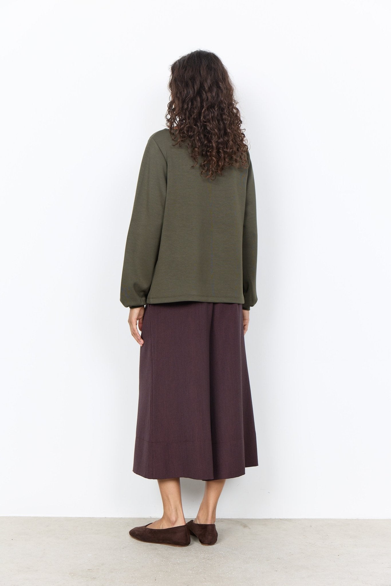 Soya ConceptSoya Concept Banu 333 Slouch Neck TopClothingForest Night - Blue Water Clothing