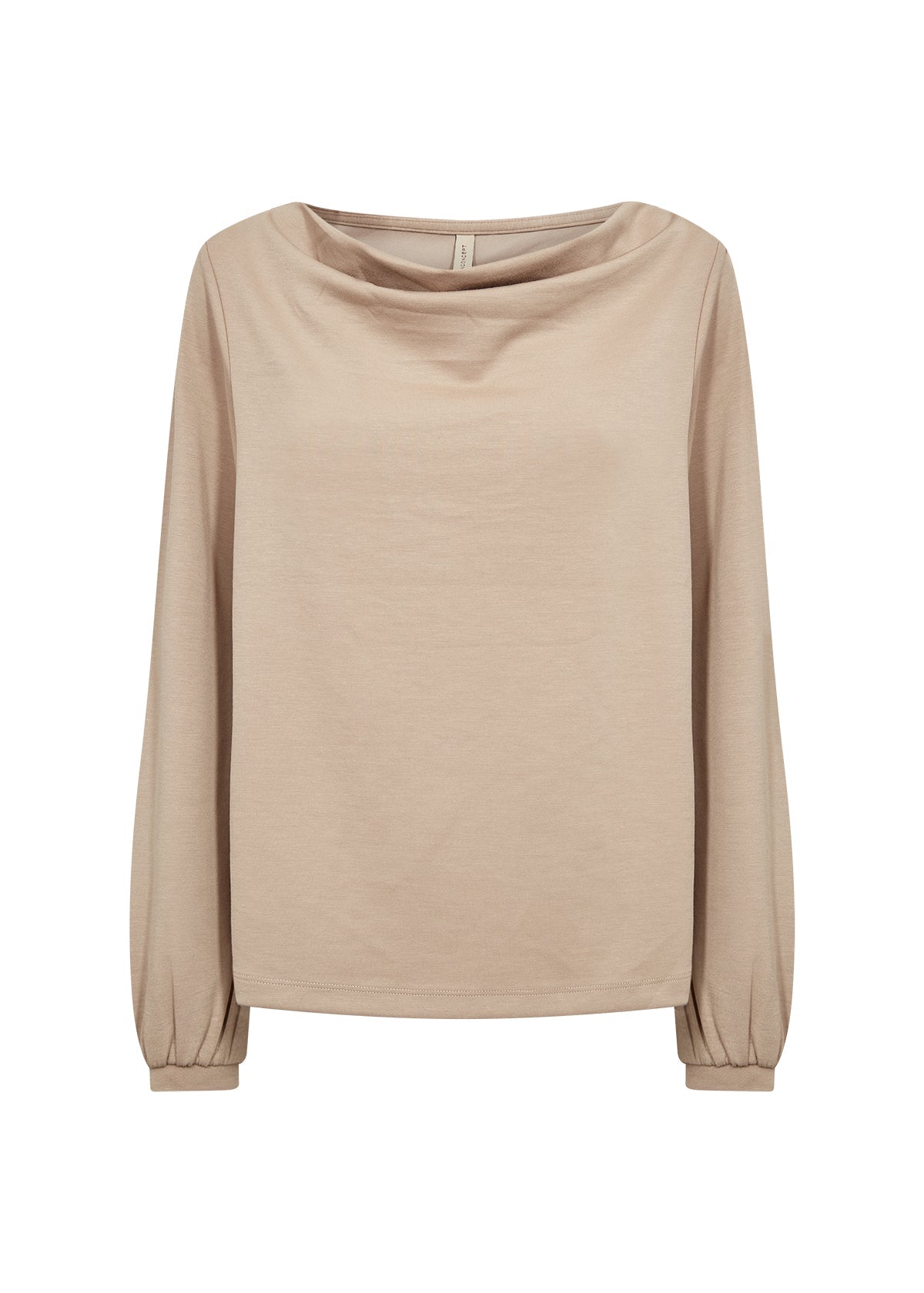 Soya ConceptSoya Concept Banu 333 Slouch Neck TopClothingCamel - Blue Water Clothing