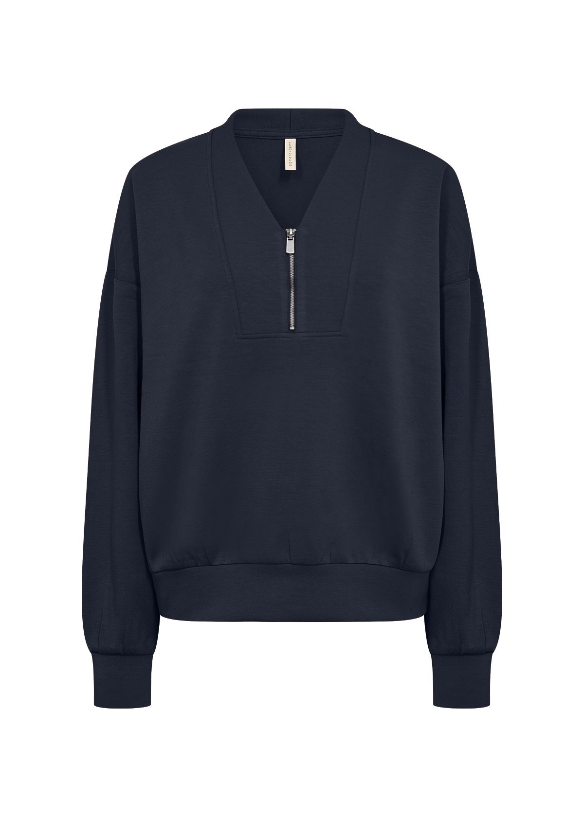 Soya ConceptSoya Concept Banu 334 Quarter Zip BlouseClothingForest Night - Blue Water Clothing