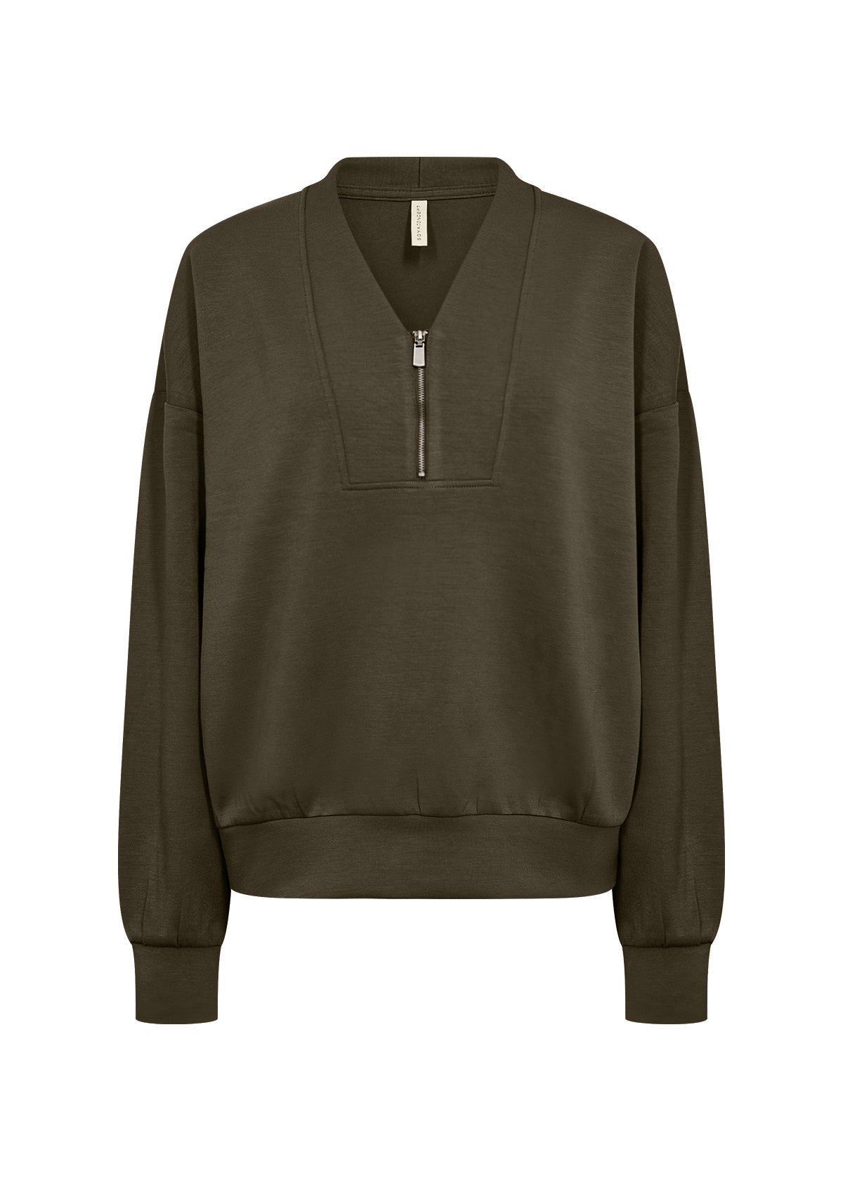 Soya ConceptSoya Concept Banu 334 Quarter Zip BlouseClothingForest Night - Blue Water Clothing