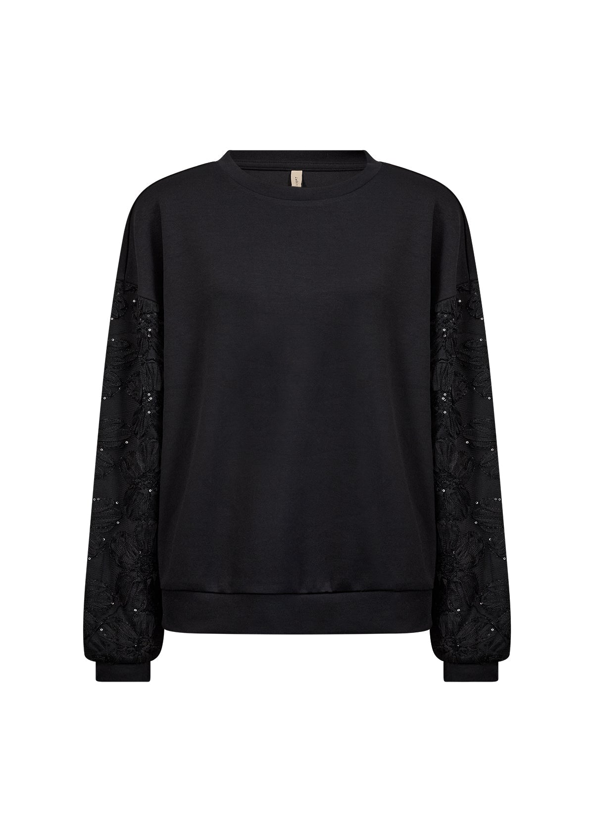 Soya Concept Banu 344 SweatshirtBlack - Blue Water Clothing