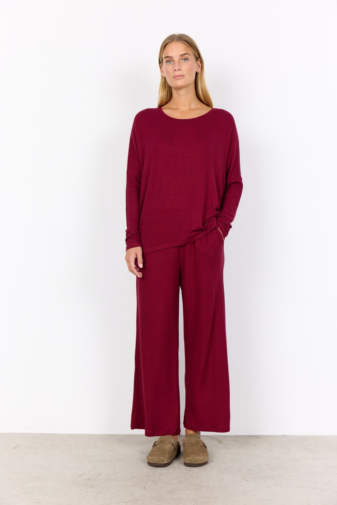 Soya ConceptSoya Concept Biara 1 BlouseTopsDark Red - Blue Water Clothing