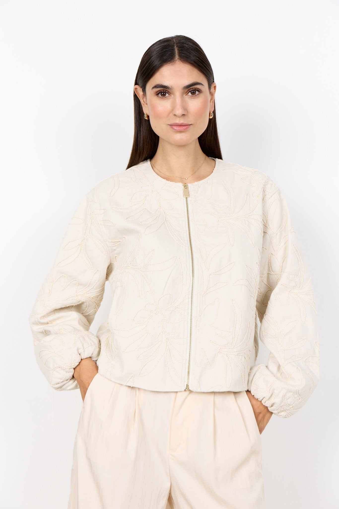 Soya ConceptSoya Concept Gerda 2 JacketCoats & JacketsCream - Blue Water Clothing