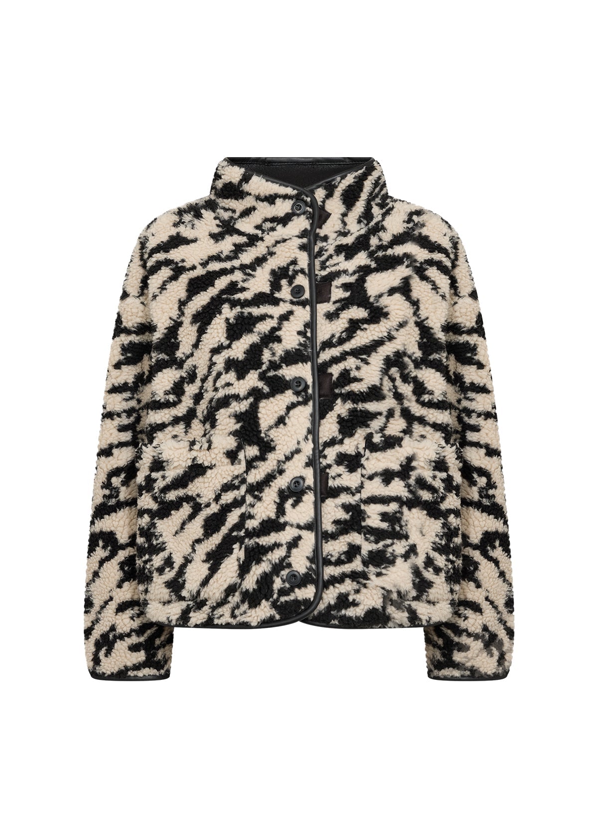 Soya ConceptSoya Concept GIDA 2 Fleece JacketJacketCream - Blue Water Clothing