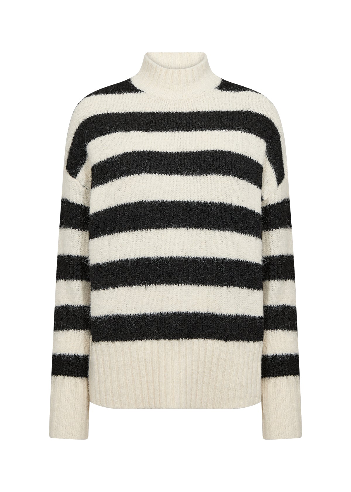 Soya ConceptSoya Concept Ilene 4 Stripe SweaterTopsBlack/Ecru - Blue Water Clothing