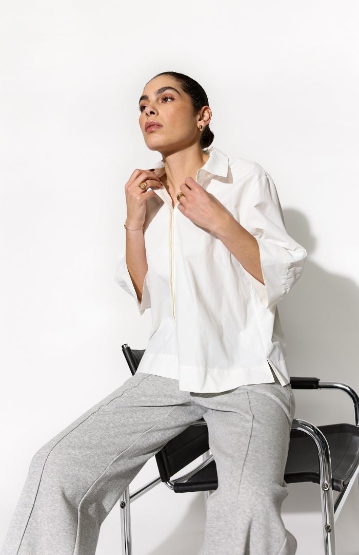 Soya ConceptSoya Concept Netti 118 ShirtTopsWhite - Blue Water Clothing