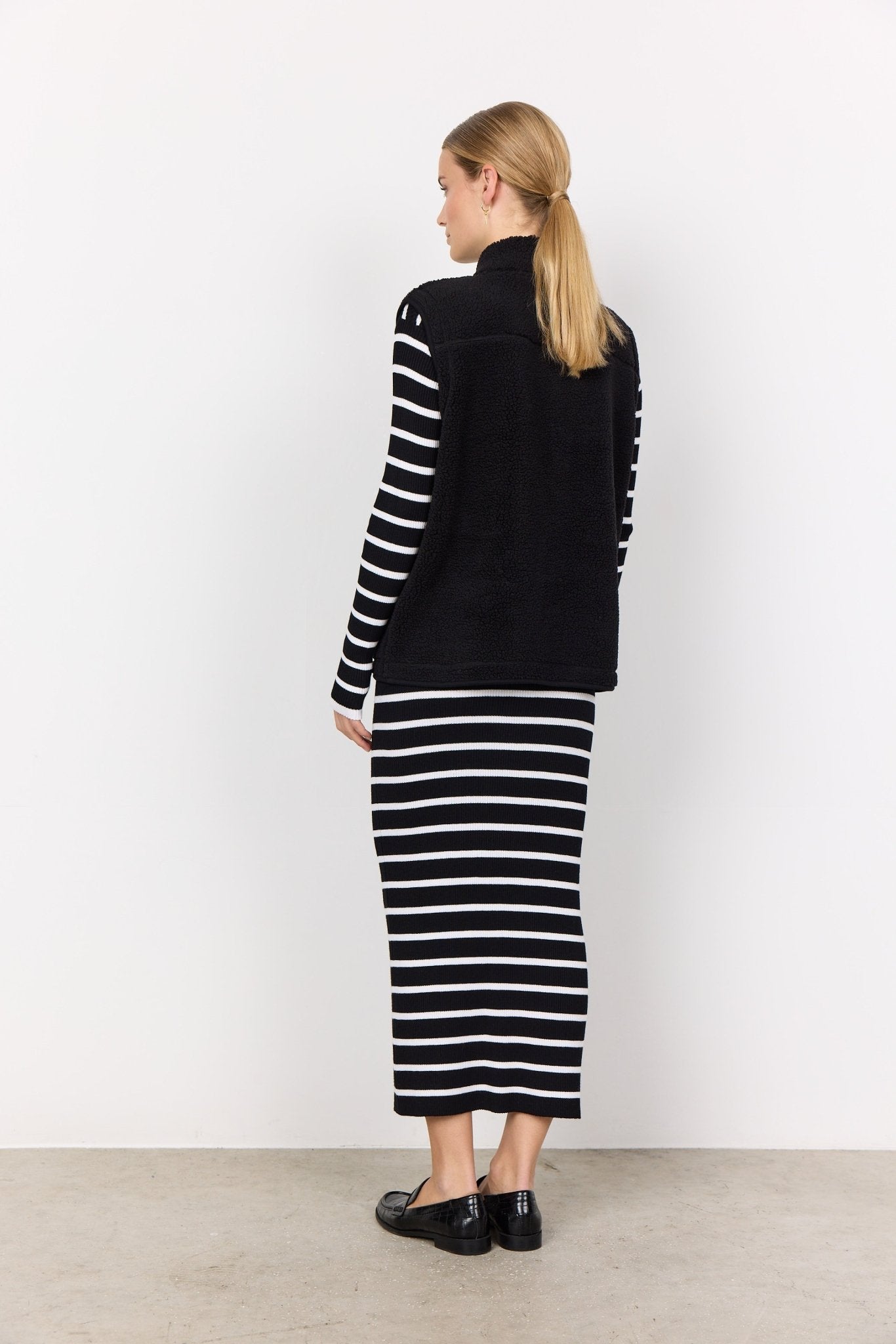 Soya ConceptSoya Concept Onyx 3 GiletTopsBlack - Blue Water Clothing