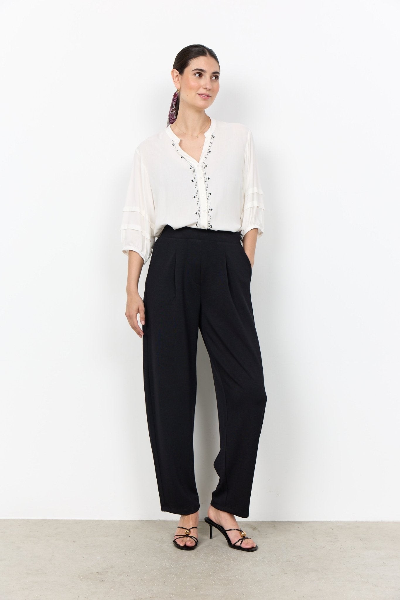 Soya ConceptSoya Concept Radia 238 ShirtTopsOff White - Blue Water Clothing