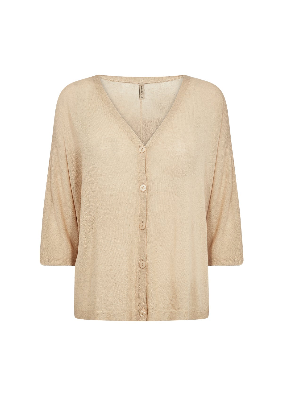 Soya ConceptSoya Concept Rihan 2 Linen CardiganTopsSand - Blue Water Clothing