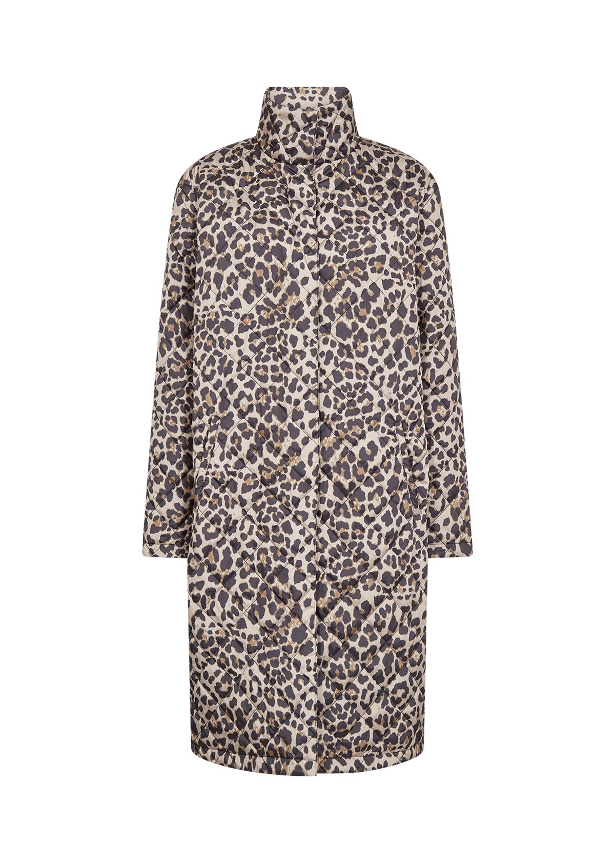 Soya ConceptSoya Concept Sedine 2 Coat Quilted Leopard PrintCoats & JacketsXS - Blue Water Clothing