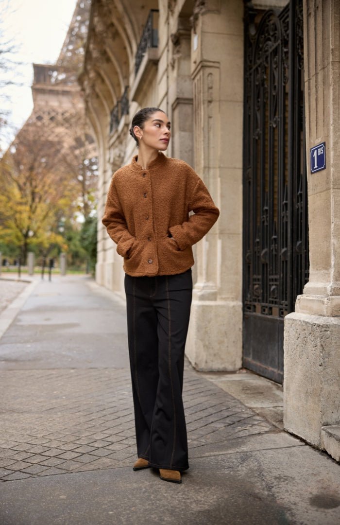 Soya ConceptSoya Concept Shaima 1 Cream JacketCoats & JacketsRust - Blue Water Clothing