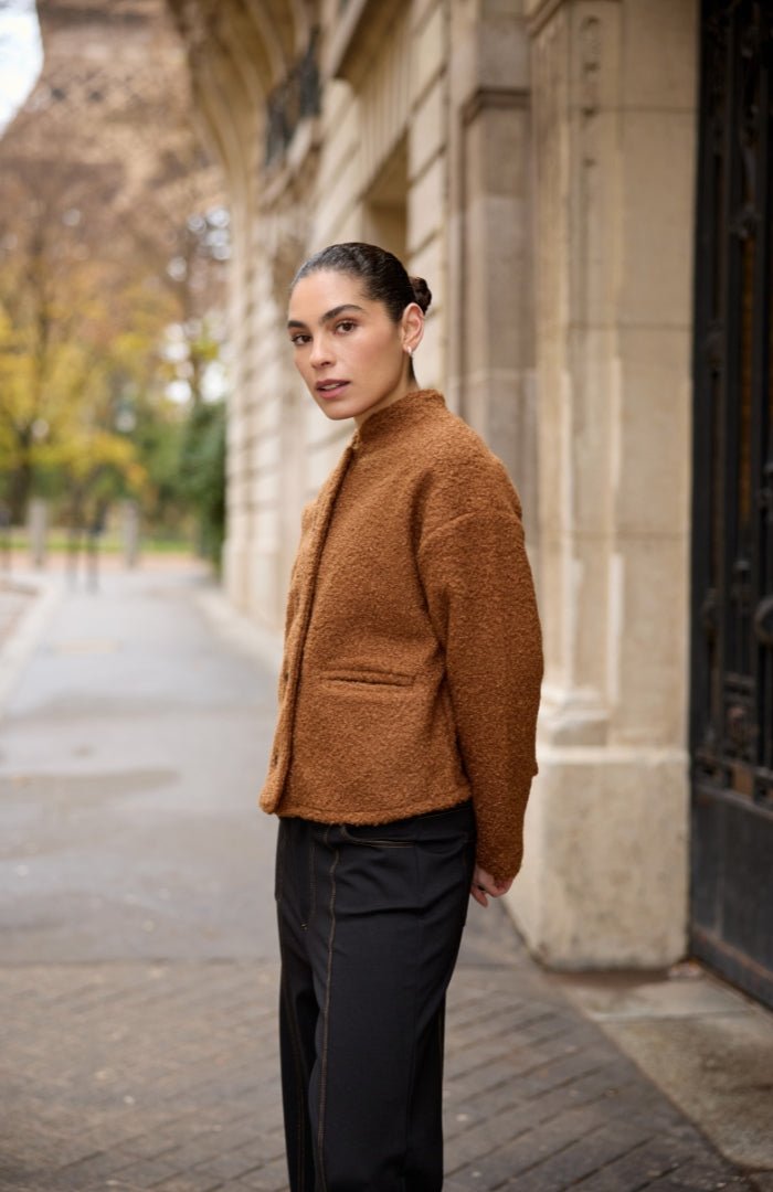 Soya ConceptSoya Concept Shaima 1 Cream JacketCoats & JacketsRust - Blue Water Clothing