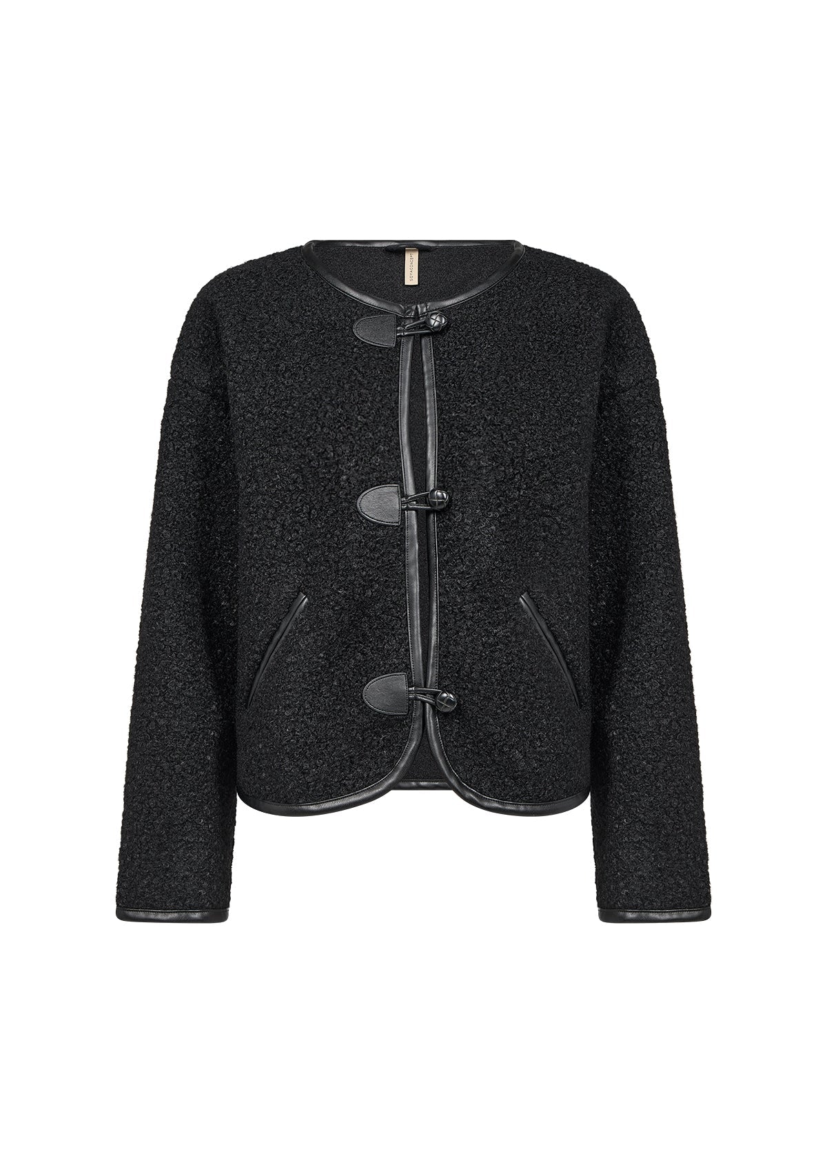 Soya ConceptSoya Concept Shaima 2 Fleece JacketCoats & JacketsBlack - Blue Water Clothing