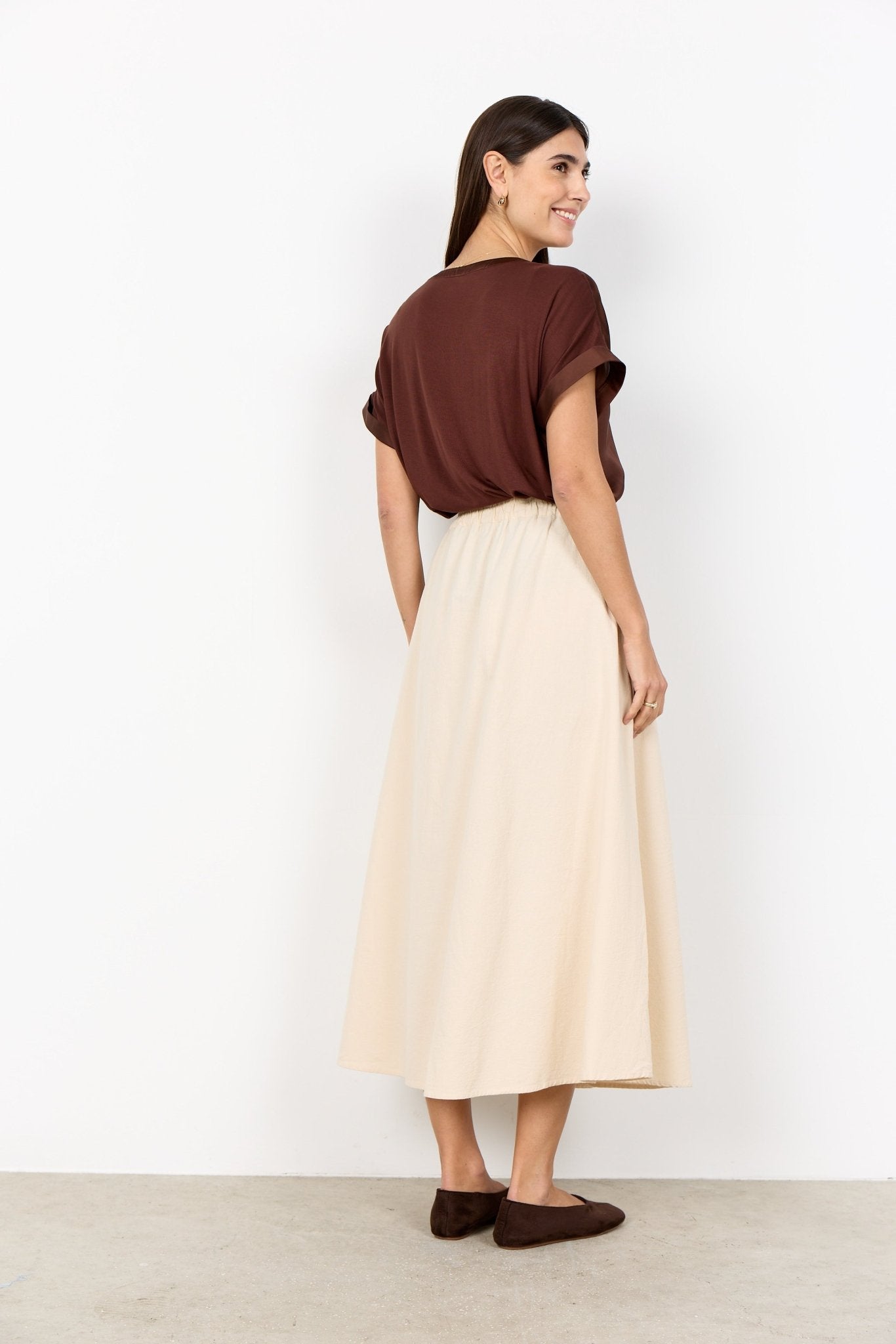 Soya ConceptSoya Concept Thilde 50 Relaxed BlouseTopsChocolate - Blue Water Clothing