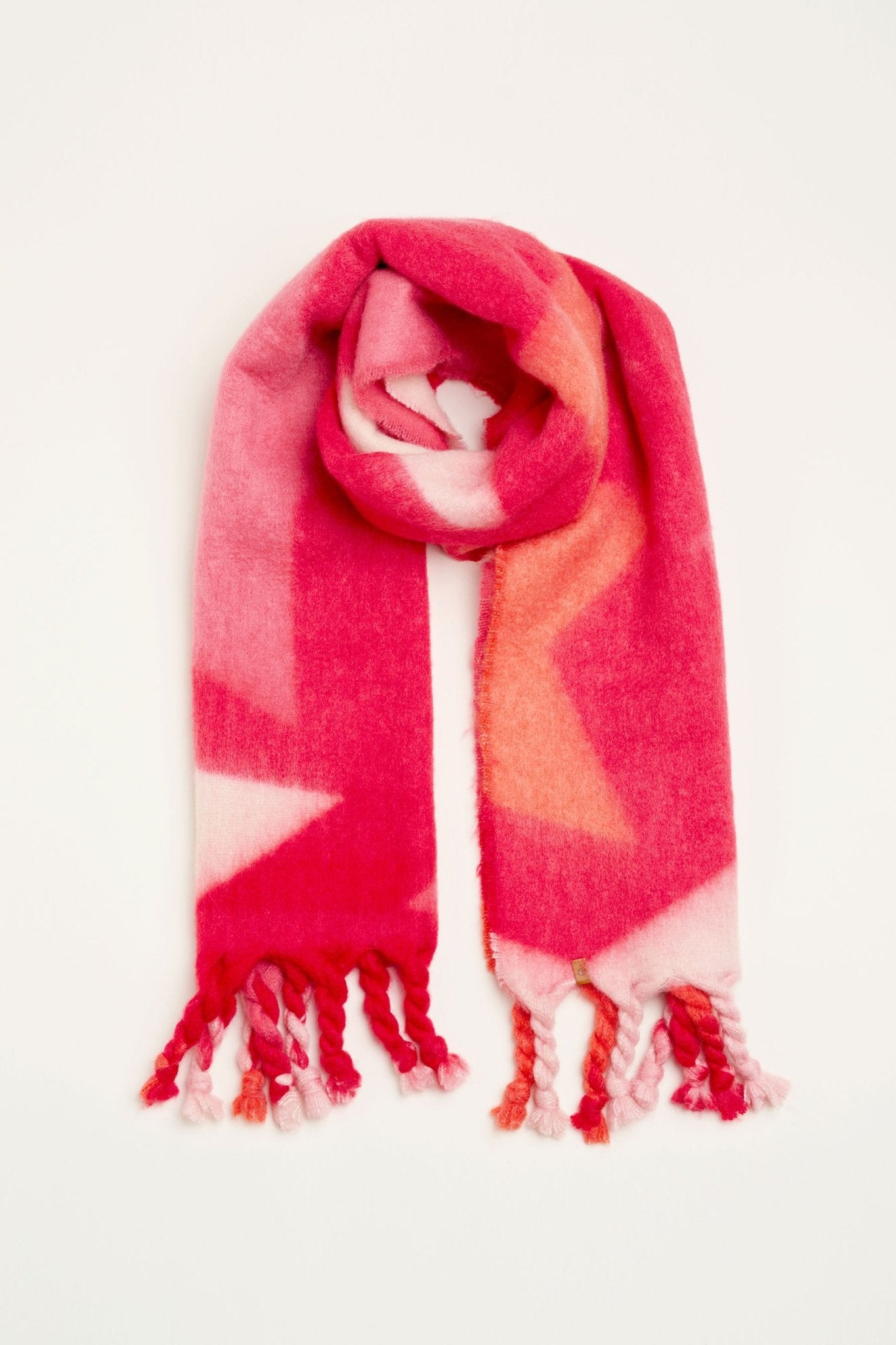 BrakeburnStar Knitted ScarfScarvesRed - Blue Water Clothing
